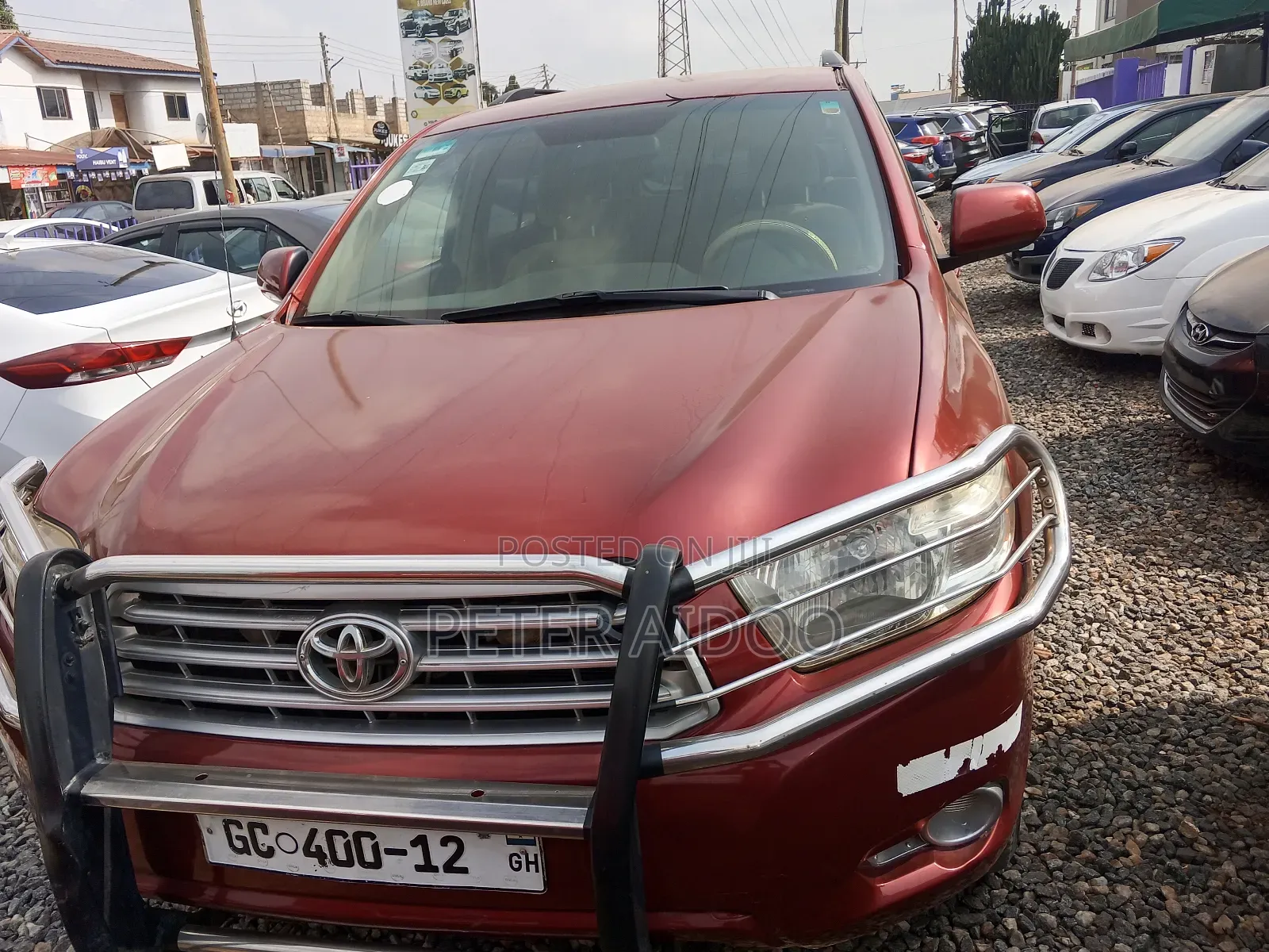 Toyota Highlander 2011 Orange