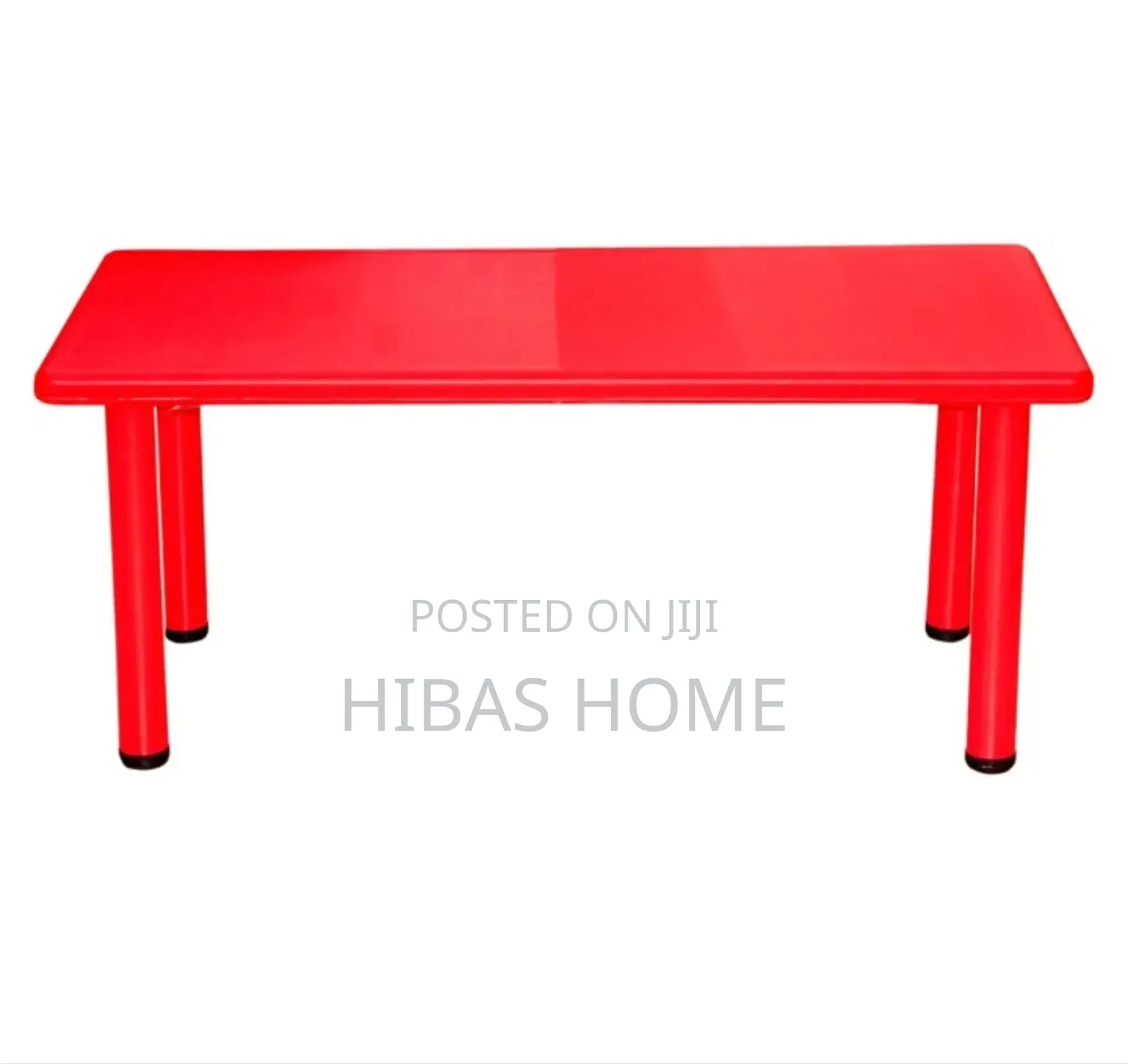 Kindergarten Classroom Table for Nursery With Metal Legs 120*60*50cm