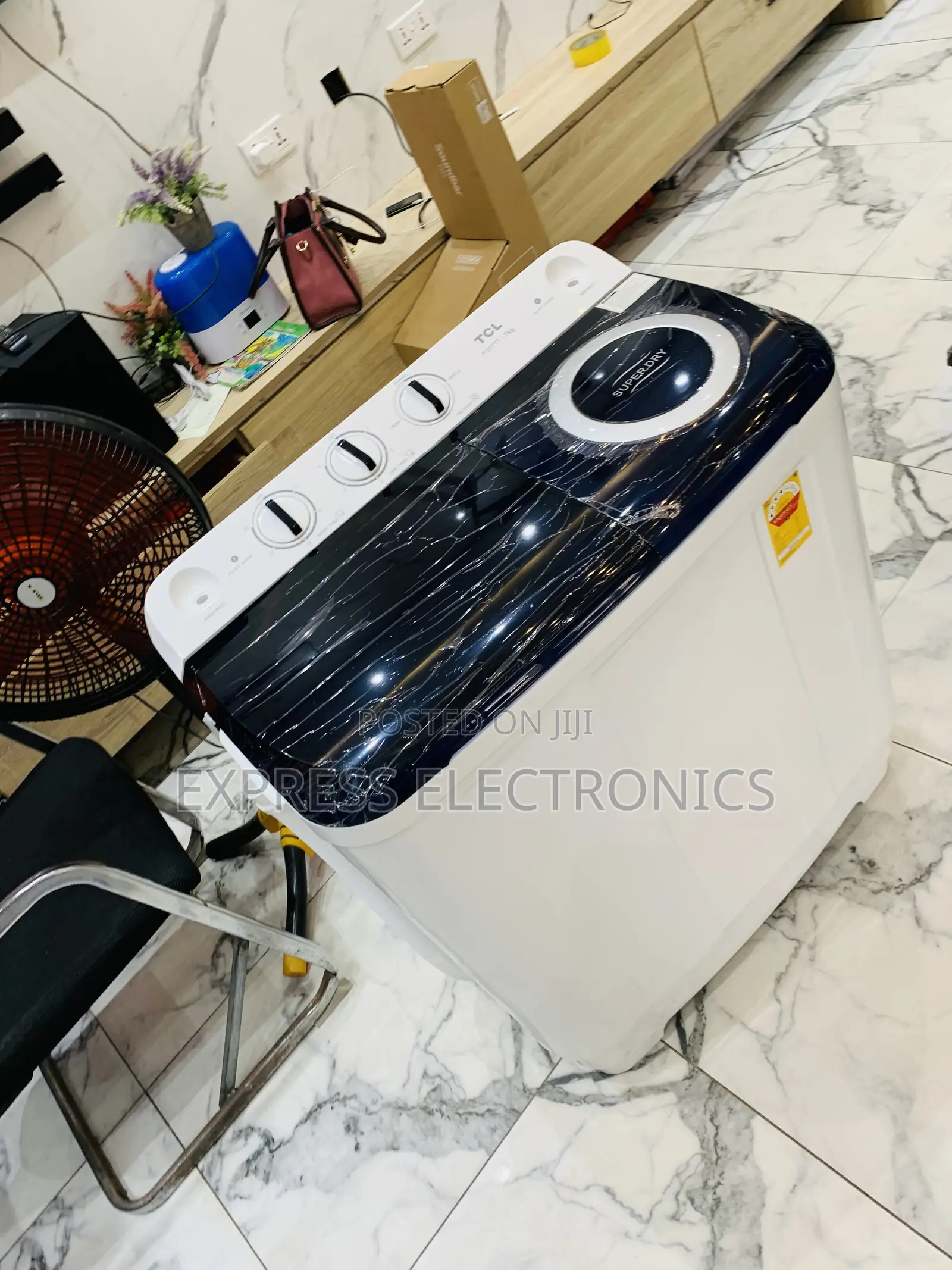 High Quality Sleek White TCL -F20tt 7kg Topload Twintub