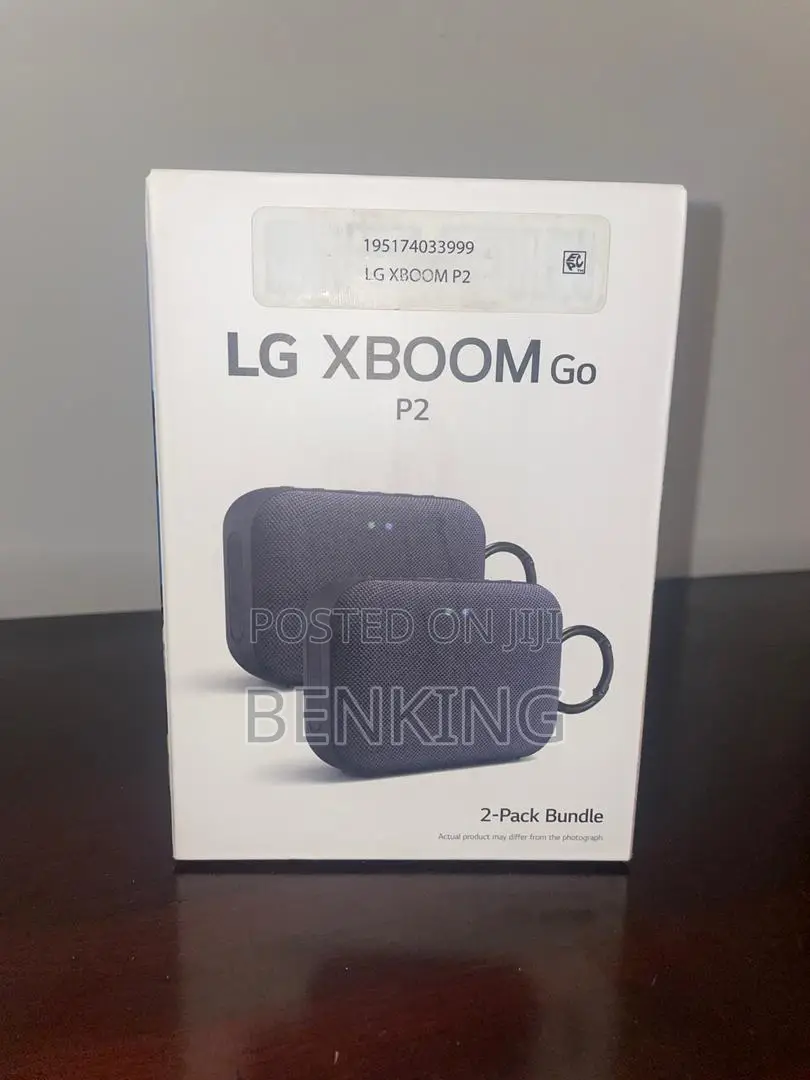 LG Xboom Go P2 Bt Speaker (2pack Bundle)