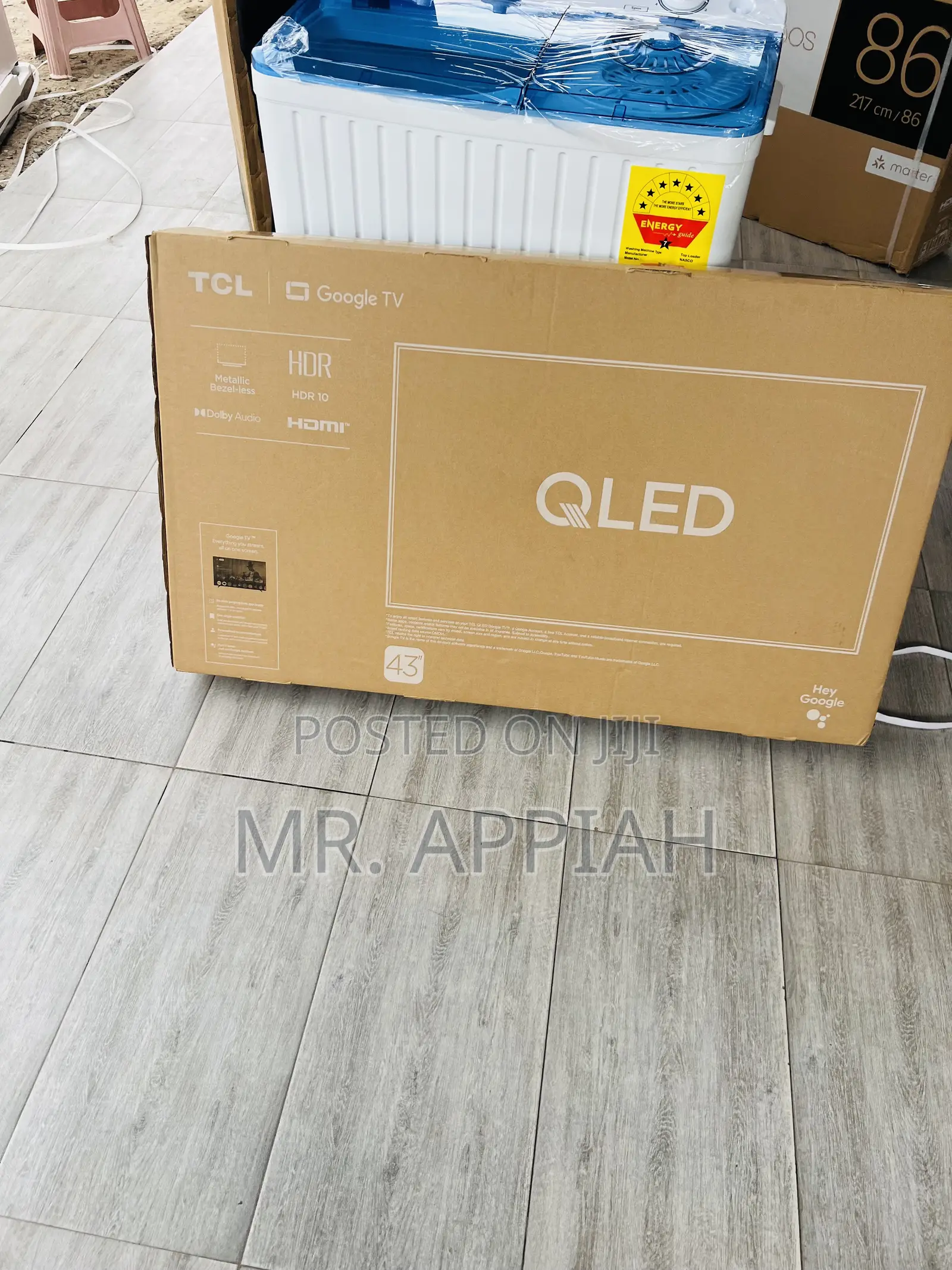 Get Affordable TCL-43s5k 43” Qled Full Hd Smart Android Television.