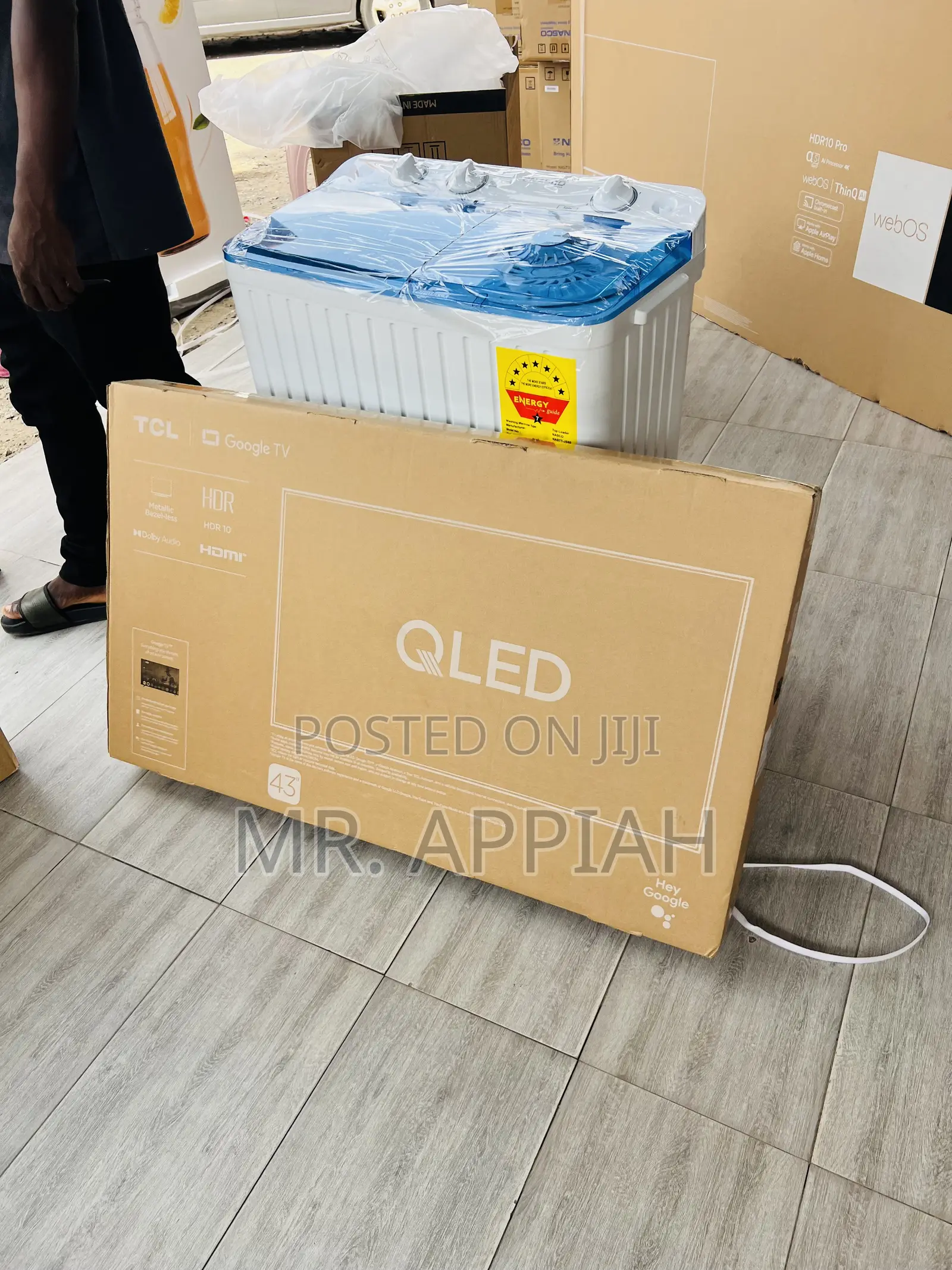 Get Affordable TCL-43s5k 43” Qled FHD Smart Television(Black) 