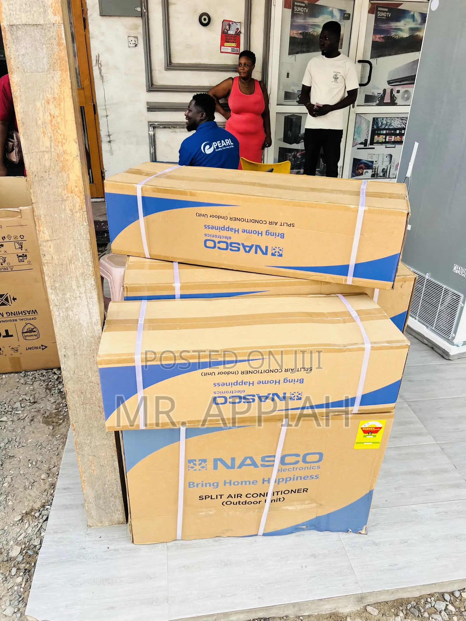 Sleek Nasco-2.0t18n1 Split Type R410 Gas Air Conditioner 