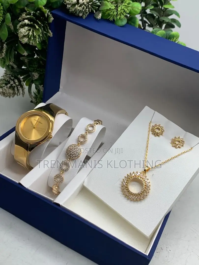 Ladies Gold Watches Set