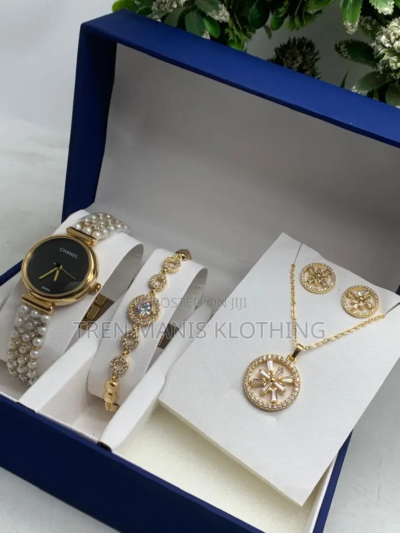 Ladies Gold Watches Set