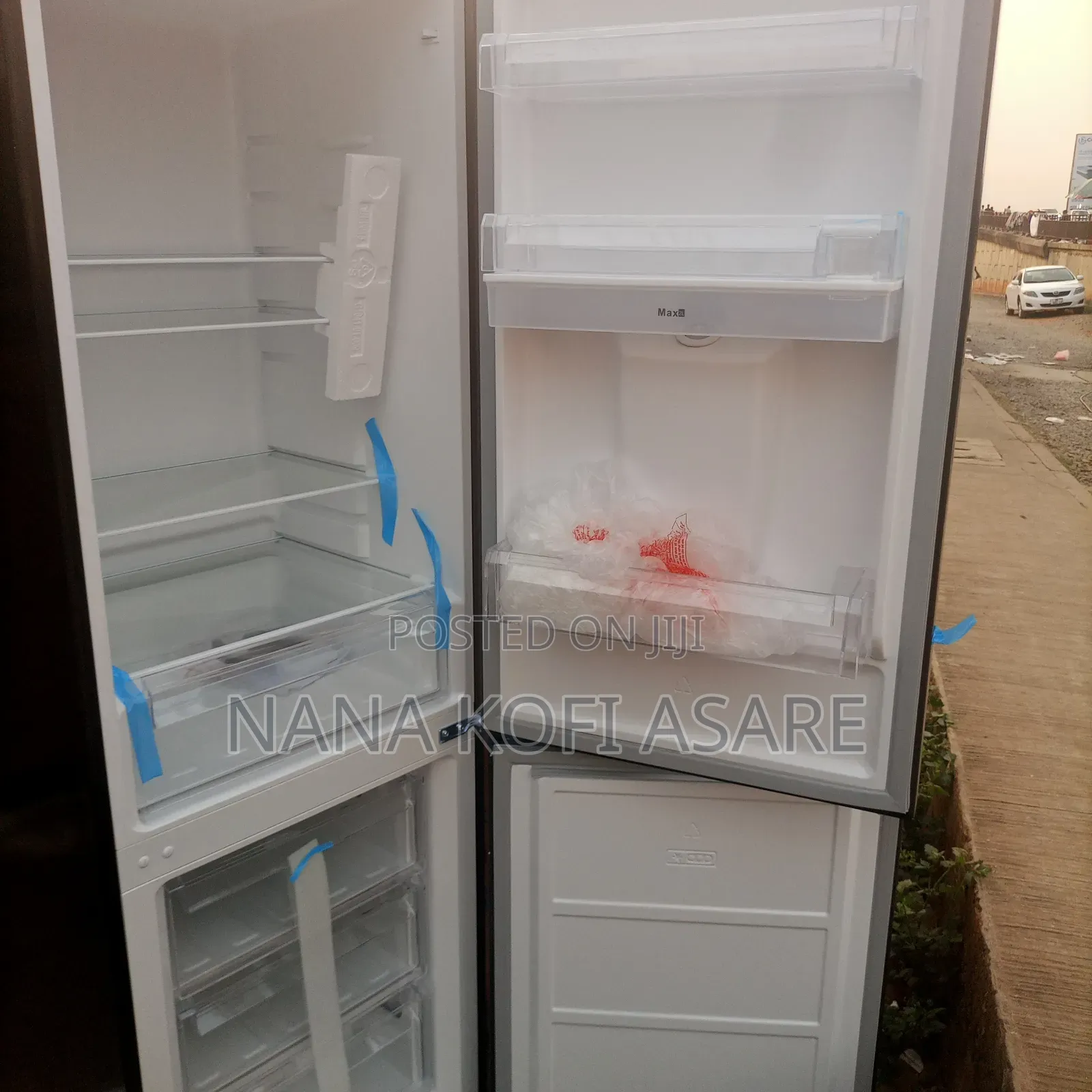 Nasco 310litres Buttom Freezer Refrigerator