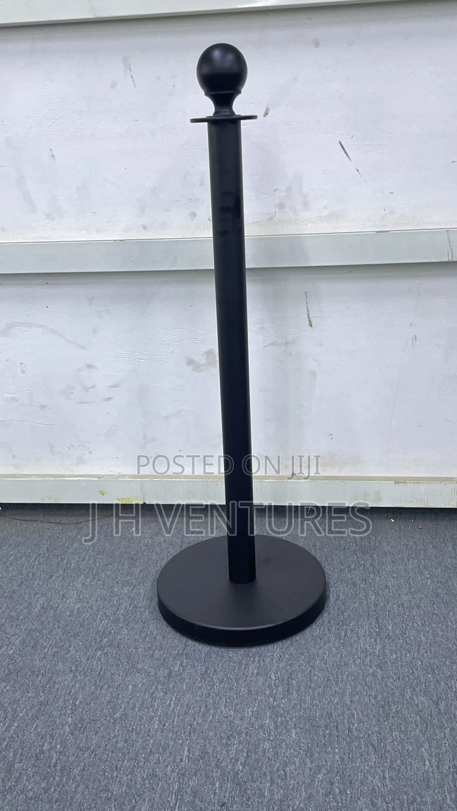 Black Stanchion / Barrier/ Barricade