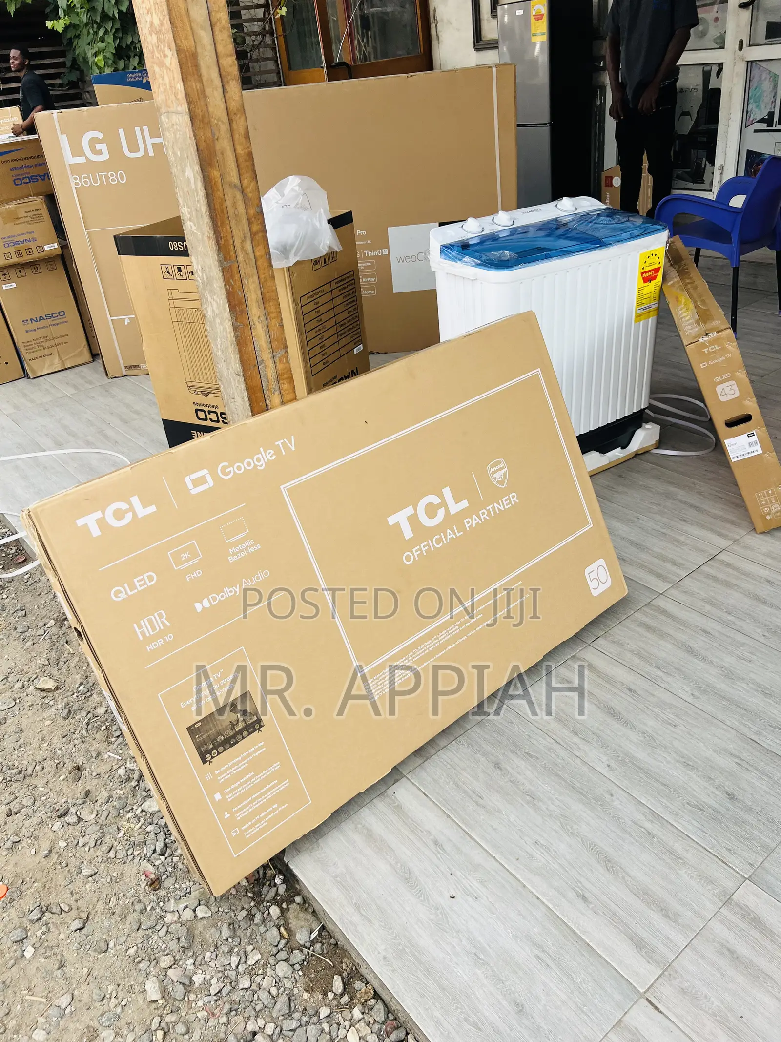 Fresh in Box TCL-50s5k 50 Inch Qled Smart Satellite Android Tv 