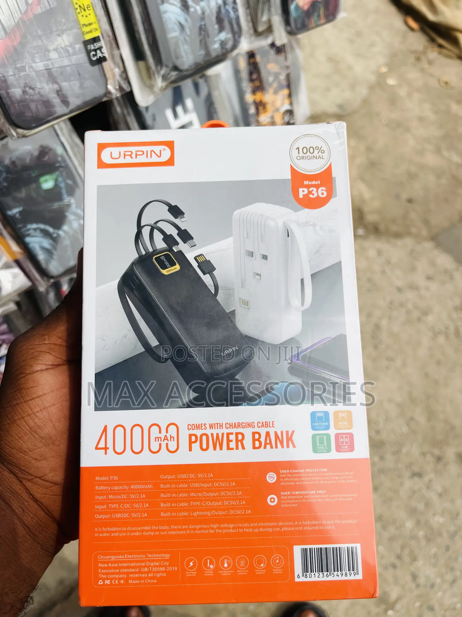 40000 Urpin Power Bank