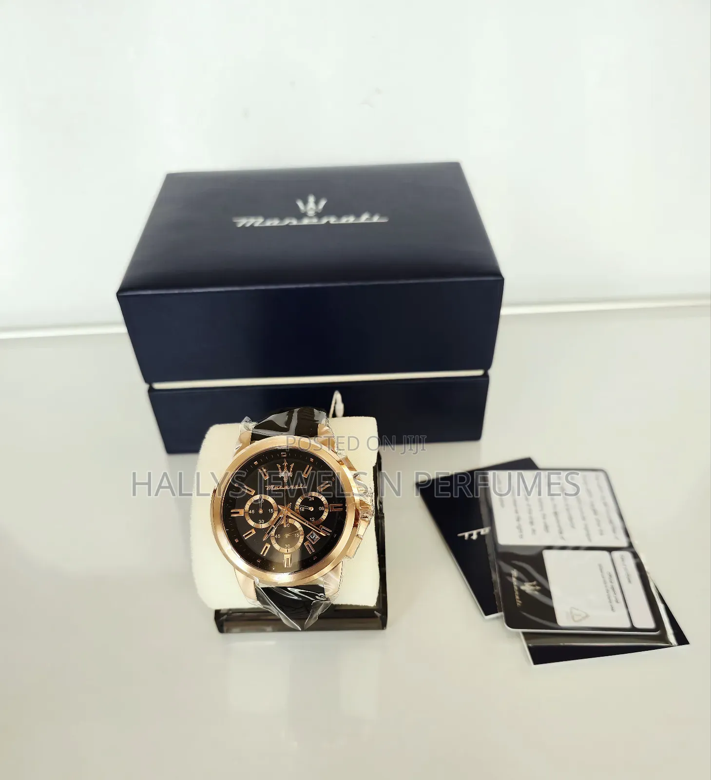 Maserati Successo Men's Watch, Silicone Strap