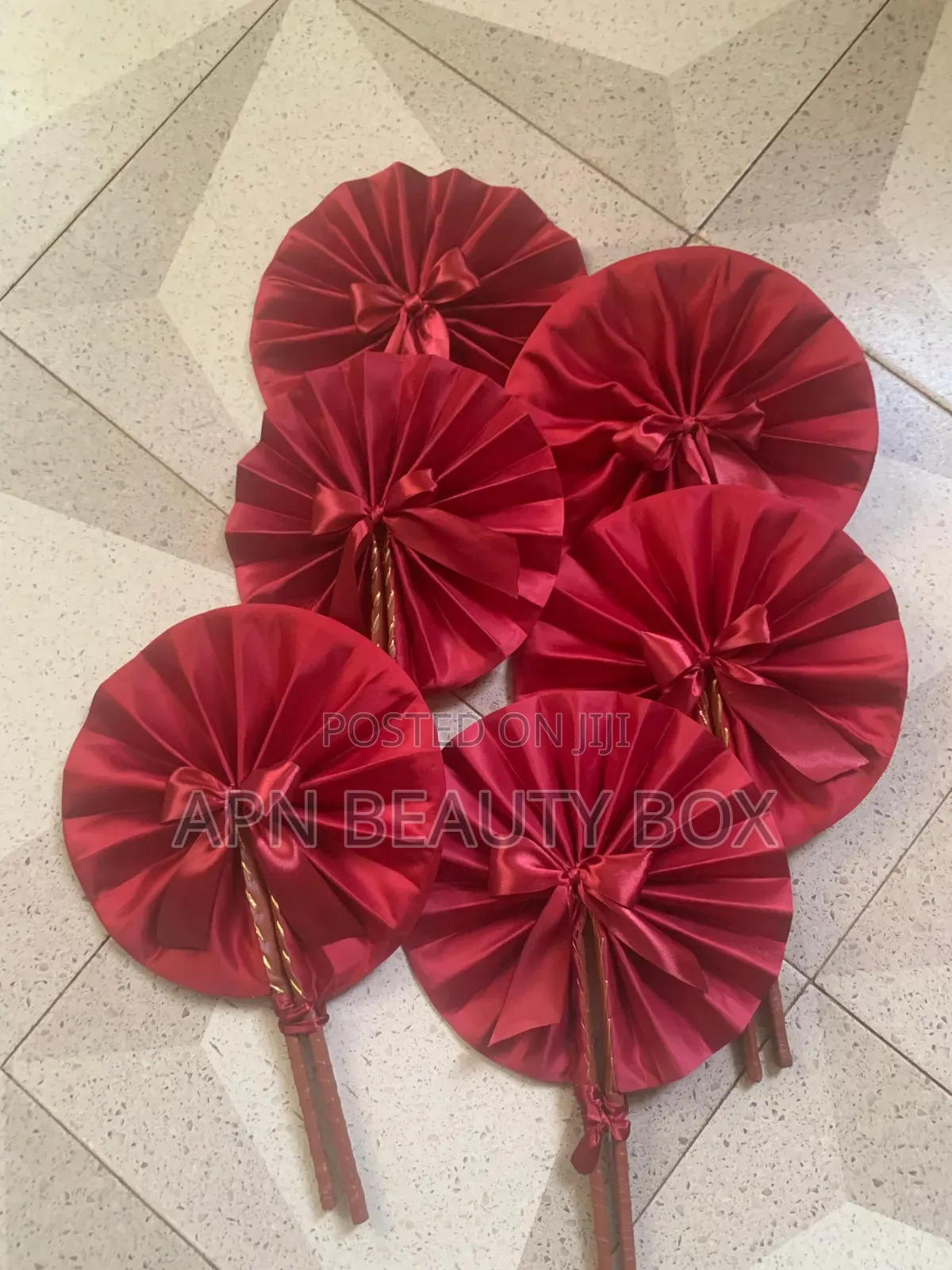 Bride's Maid Fan and Turban Combo