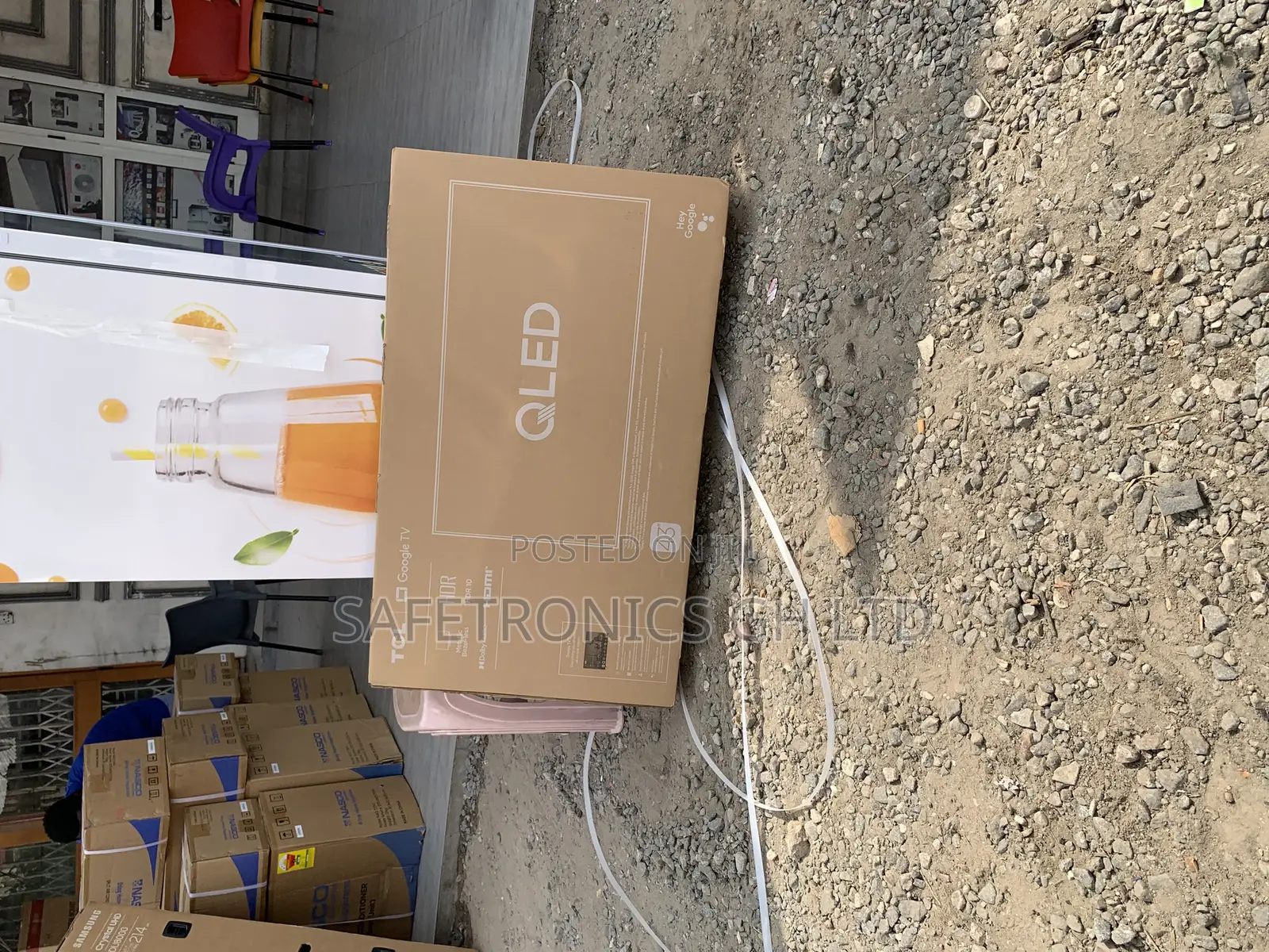 Purchase Qled 43 Inch TCL Smart Android Satellite Frameless 43s5k Tv