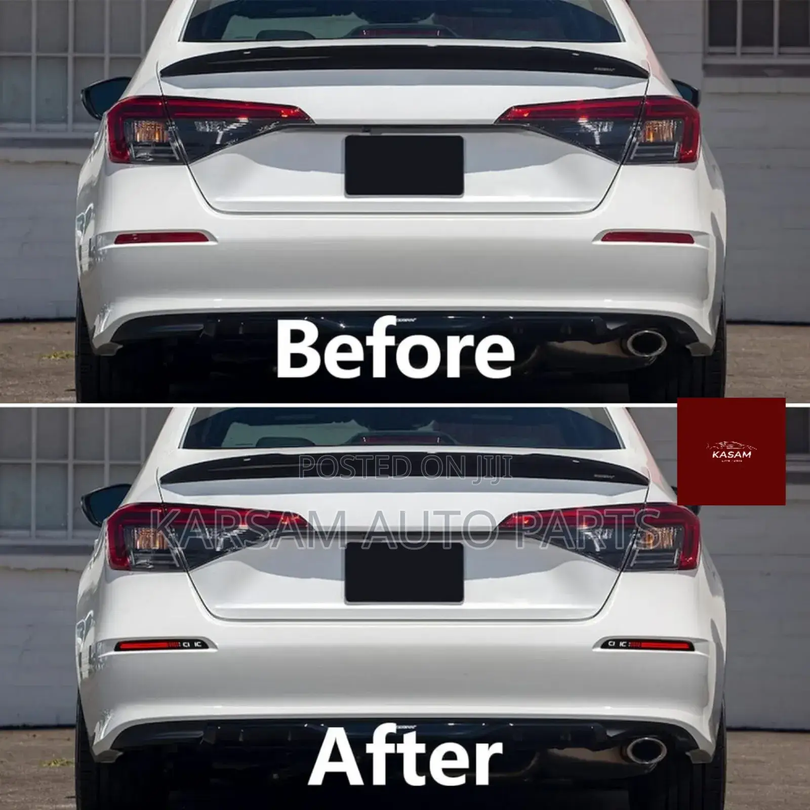 Honda Civic 2024 Back Reflector