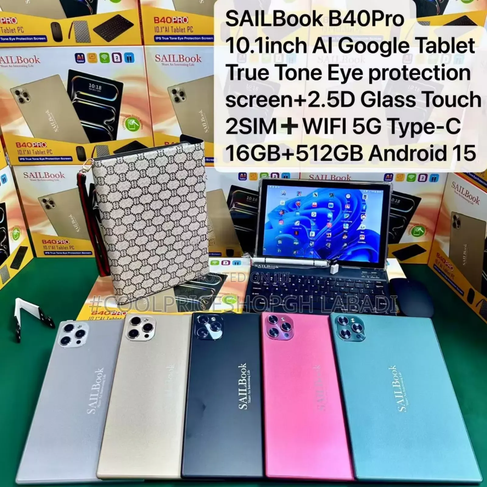 New SAILBook B40 Pro 512 GB Black