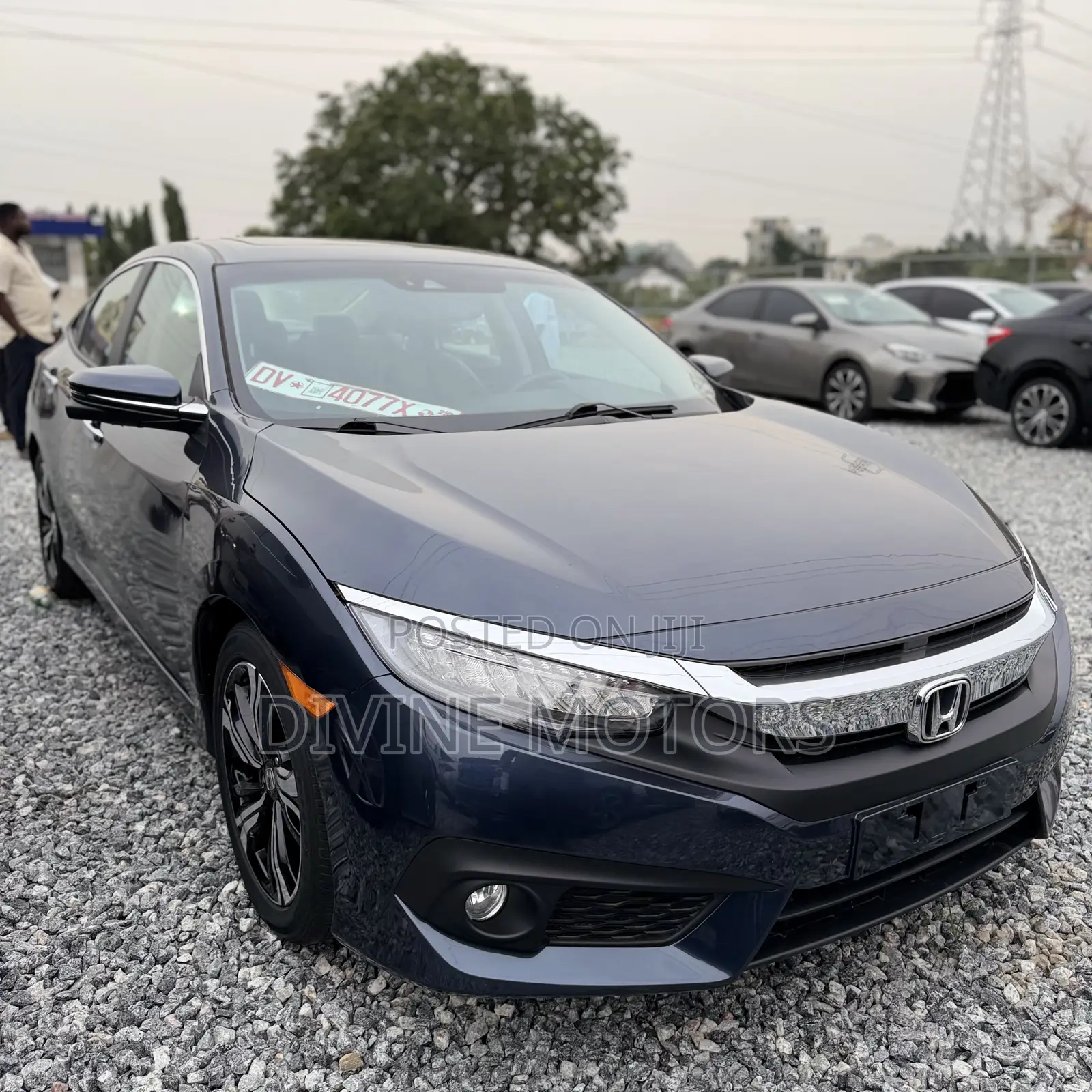 Honda Civic Touring Sedan 2018 Gray
