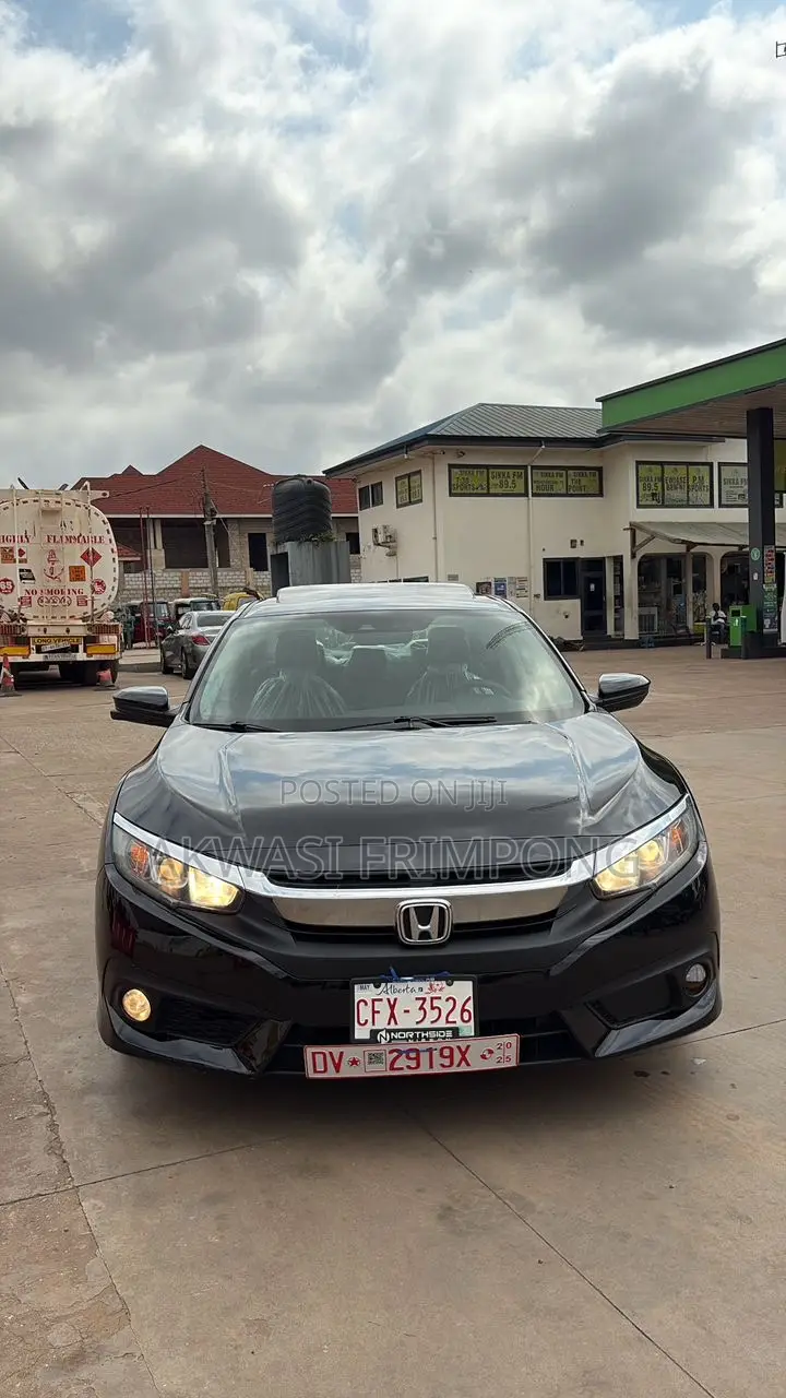 Honda Civic EX-L Sedan 2018 Black