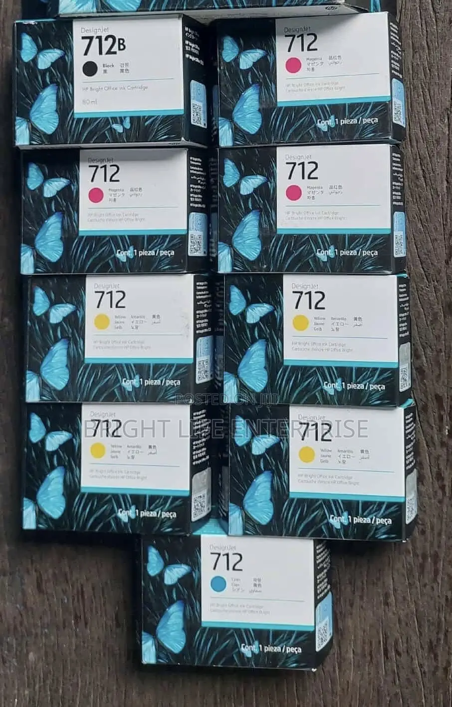Hp 712 3-Pack 29-Ml Magenta , Cyan , Yellow Designjet Ink Cartridge
