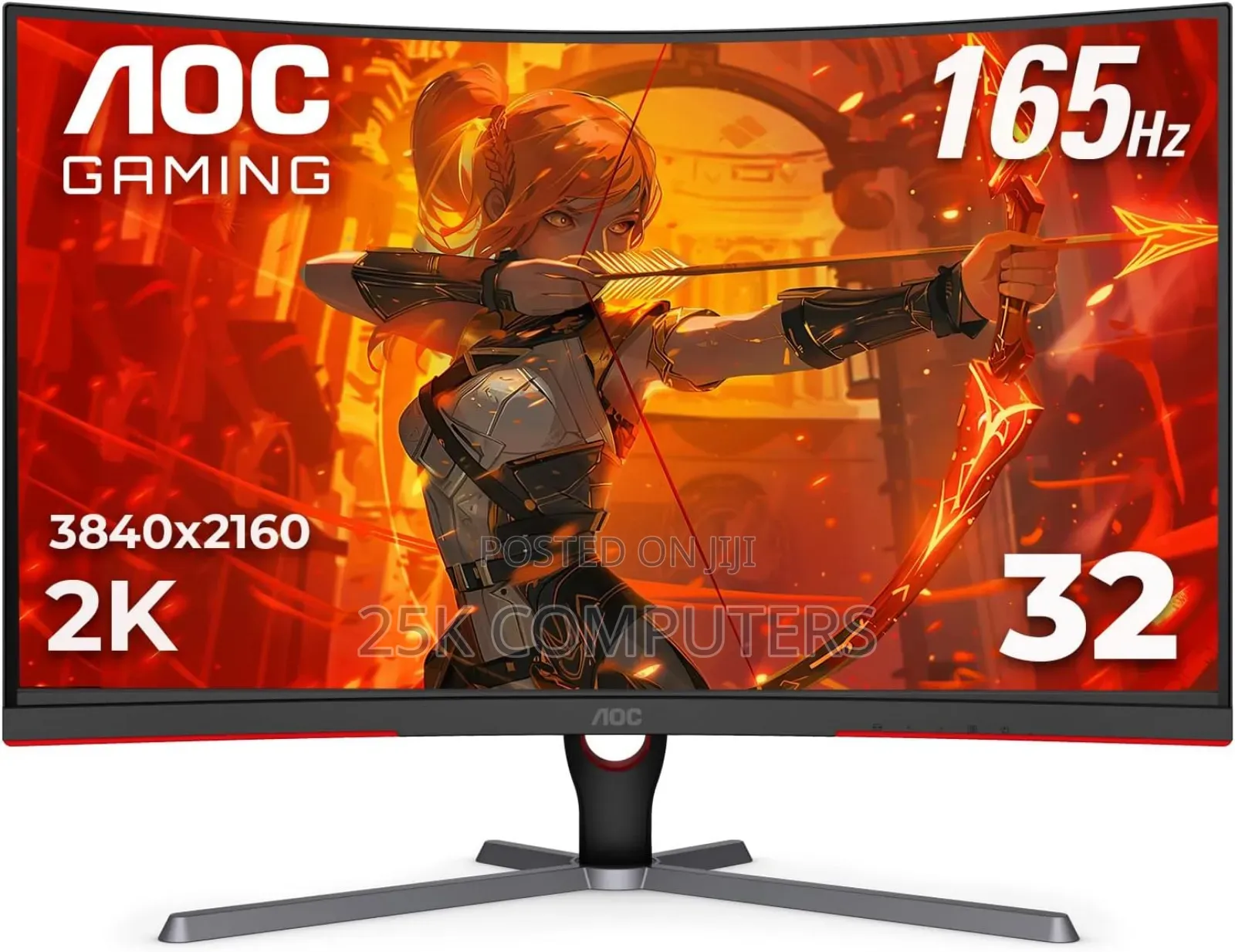Aoc 32inch Qhd 2k Resolution 155hz Gaming Monitor