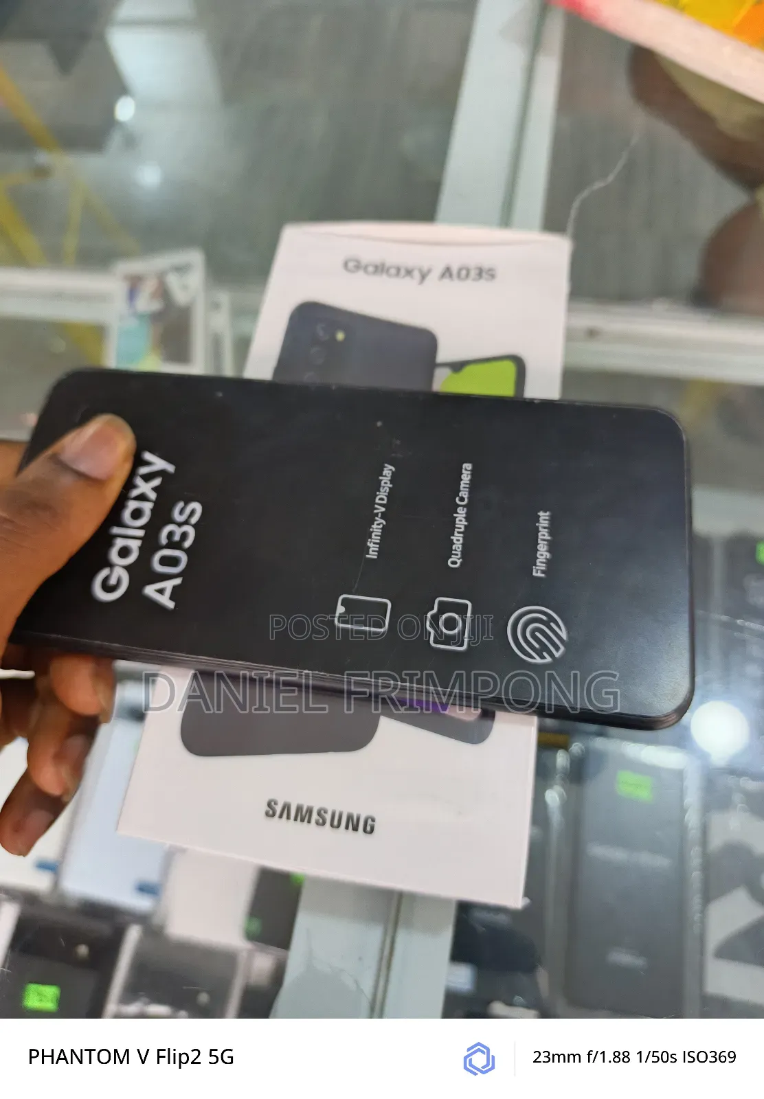 New Samsung Galaxy A03s 64 GB Black