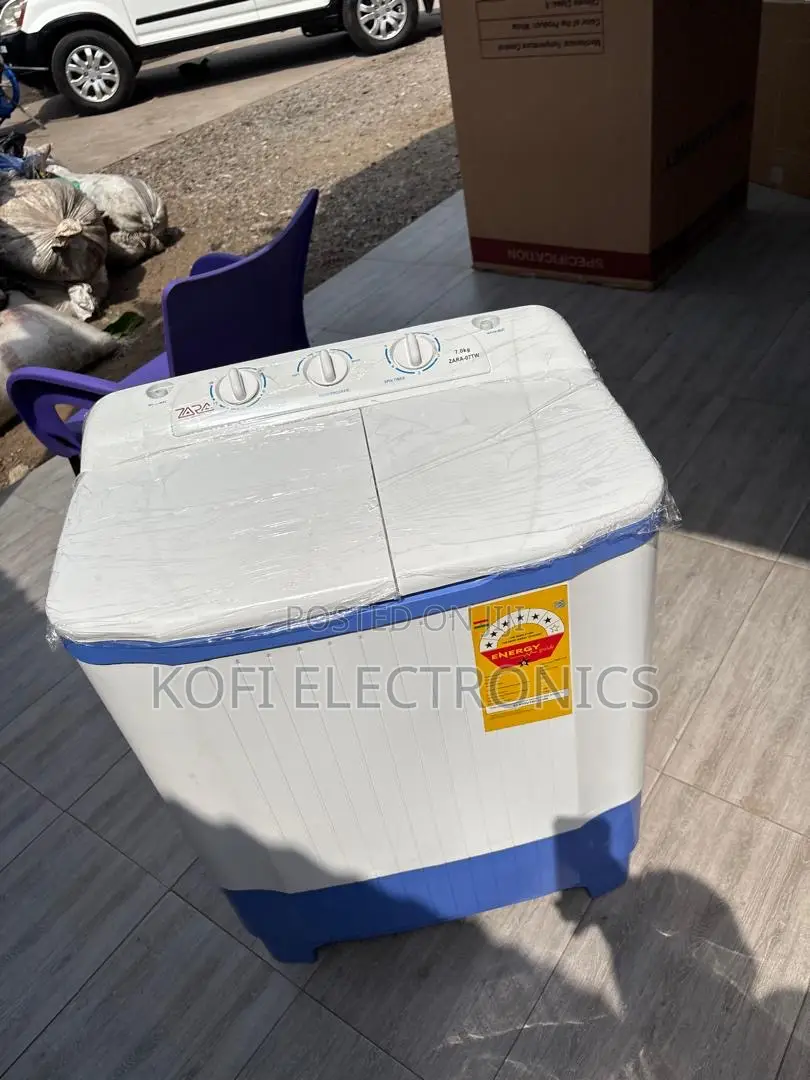 Zara 7kg Semi-Automatic Washing Machine Compact Power Wash