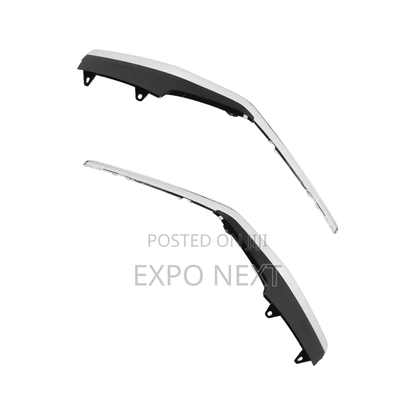 Front Bumper Grille Chrome Molding Trim For 2020-2022 Honda Crv Pair
