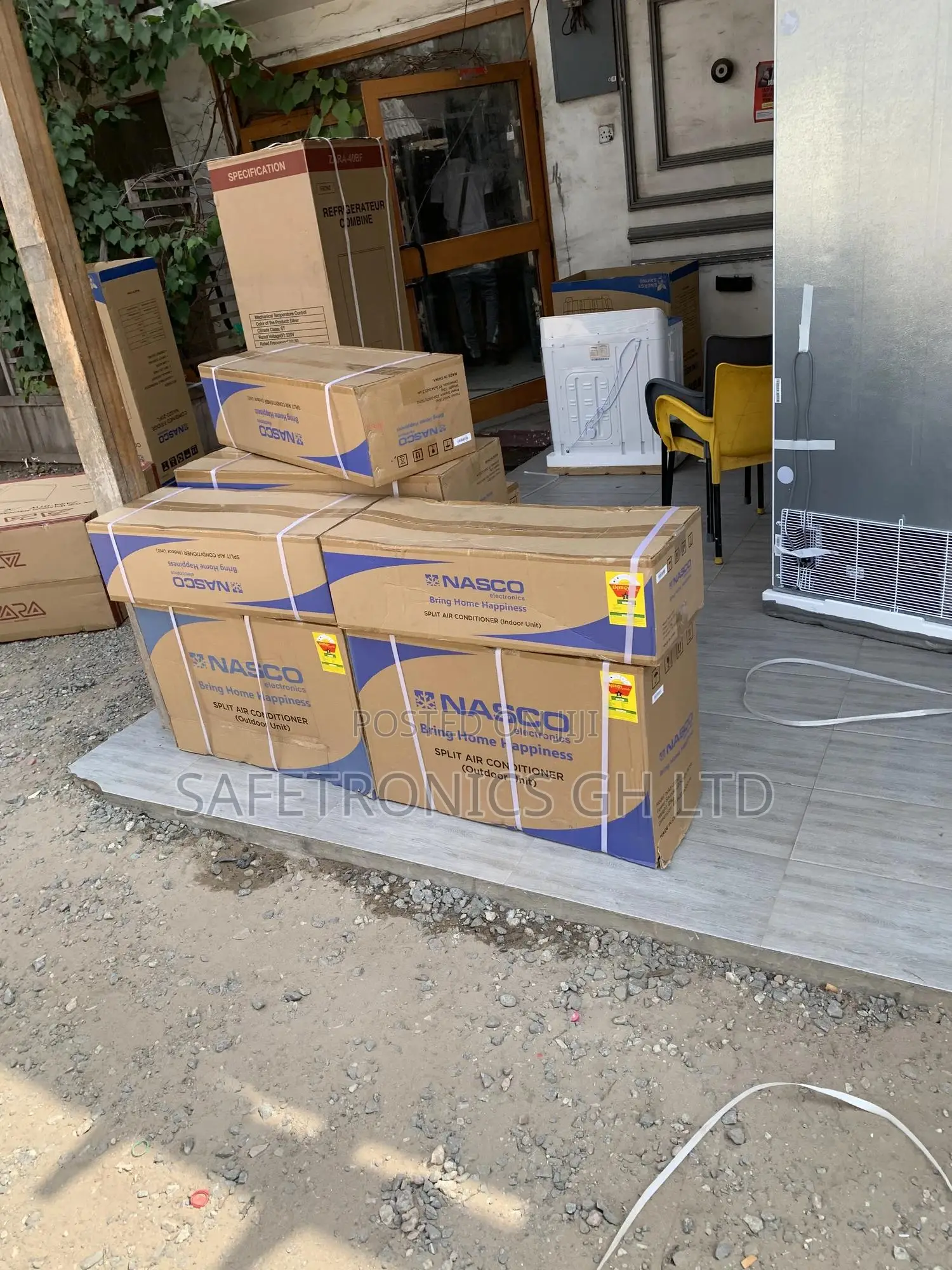 Long Lasting Split Type 2.0 Horsepower Nasco R410a White Electric Ac