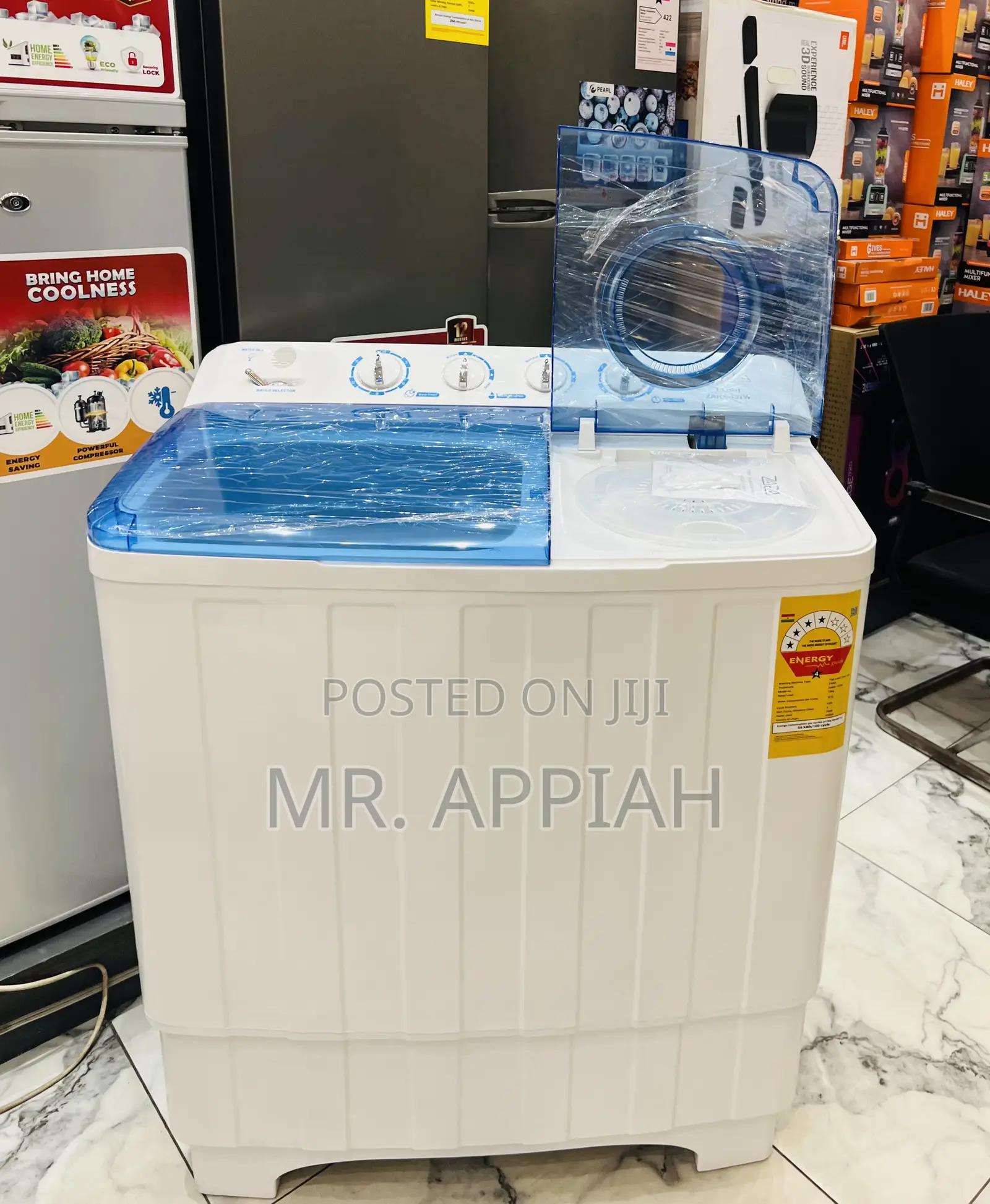 Semi-Automatic Spin Dry Zara-11tw Electric Washing Machine 