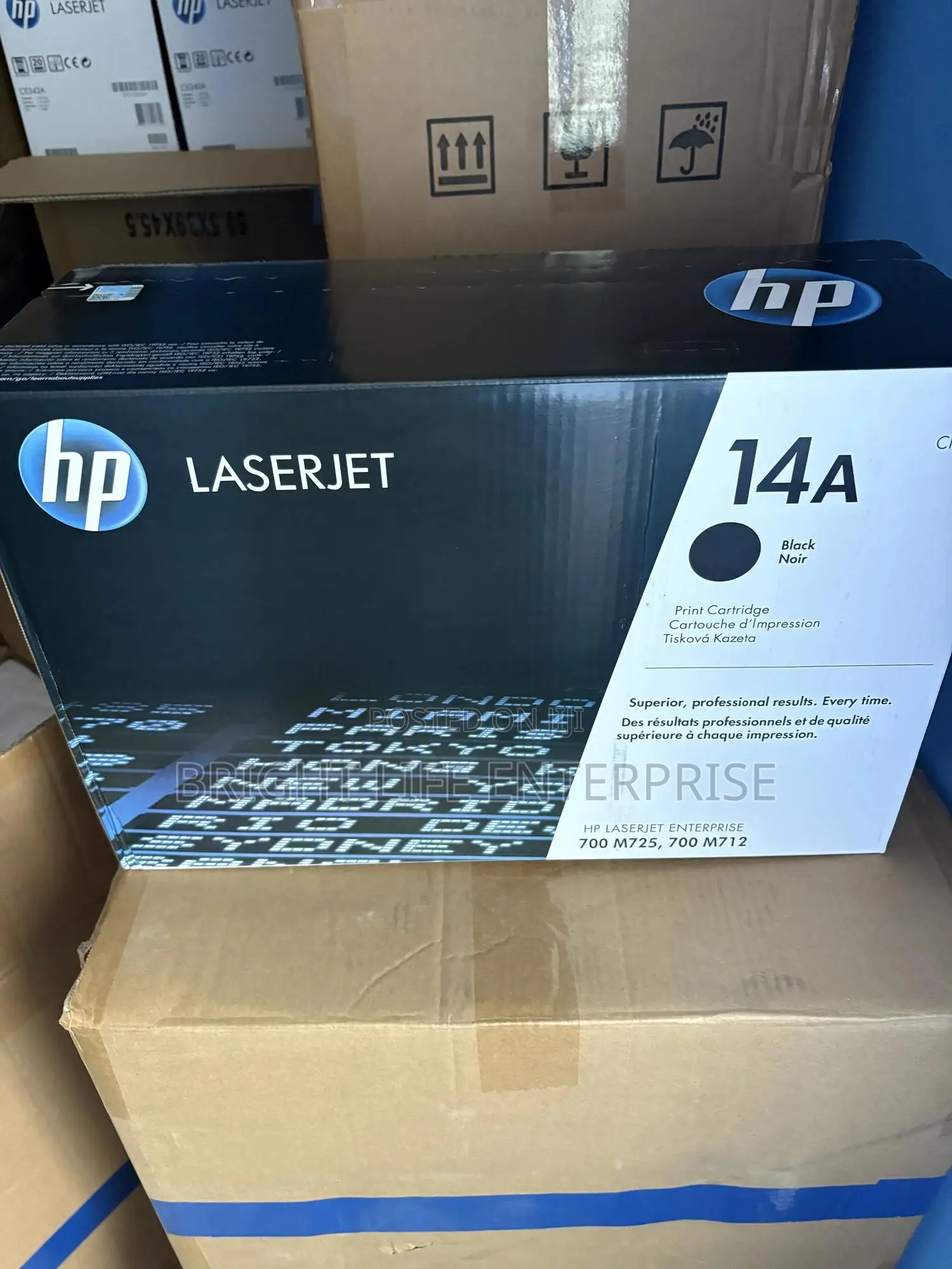 Hp 14a Black Original Laserjet Toner Cartridge