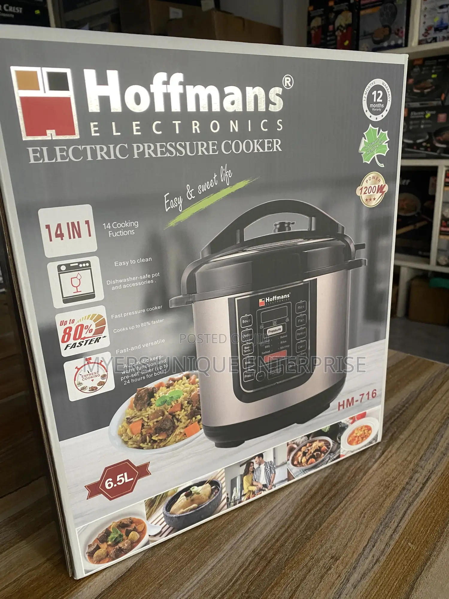 Hoffmans 14in1 Functions Pressure Cooker