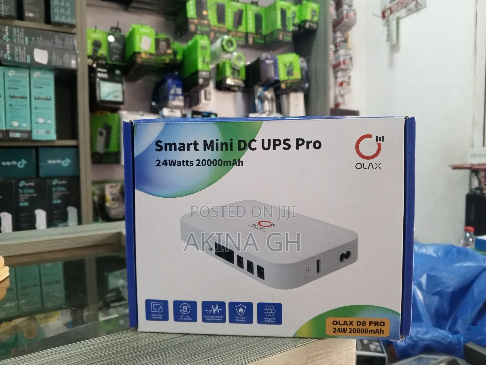 Olax Smart Mini Dc Ups 24w 20000mah