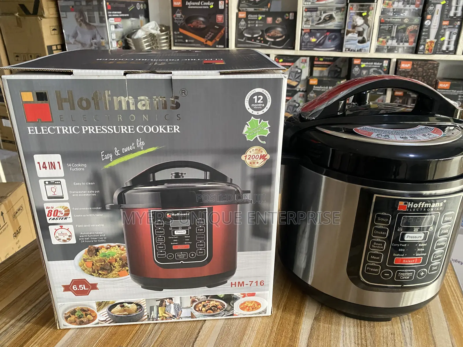 Easy Life 1200w Hoffman Pressure Cooker