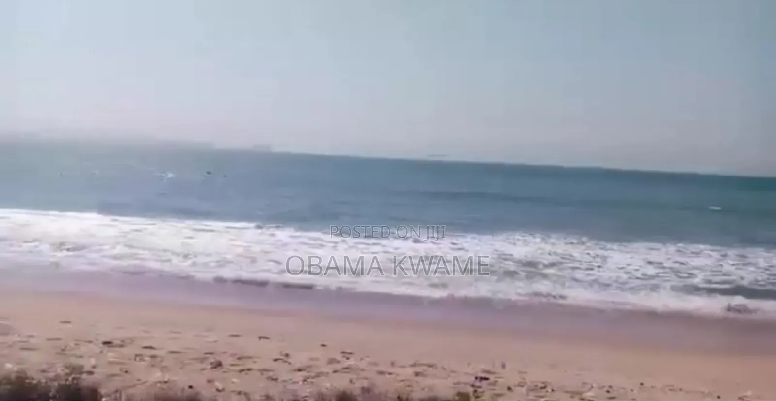 Titled 3 Acres of Beachfront Land for Sale at Prampram