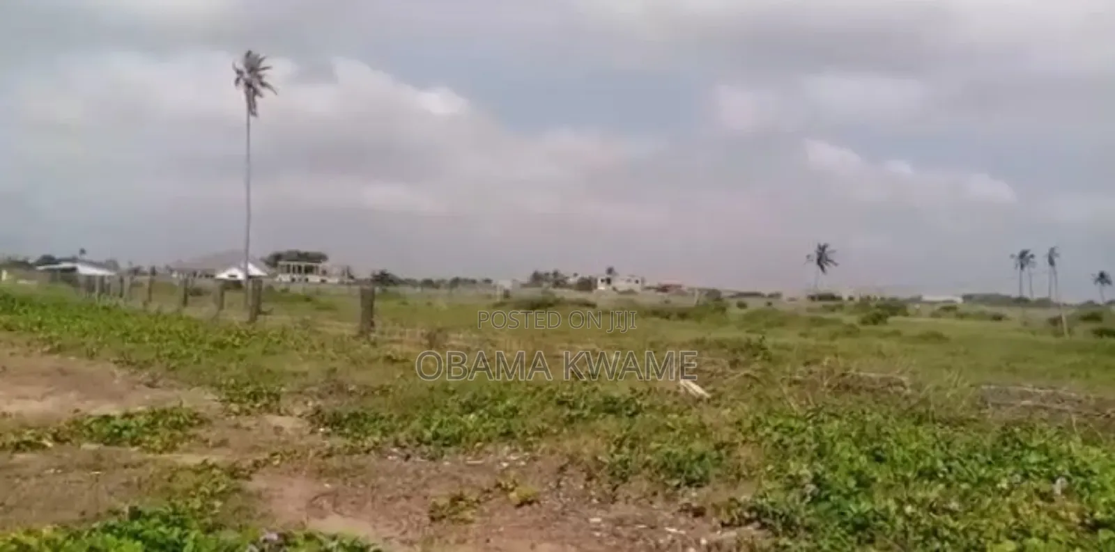 Titled 3 Acres of Beachfront Land for Sale at Prampram