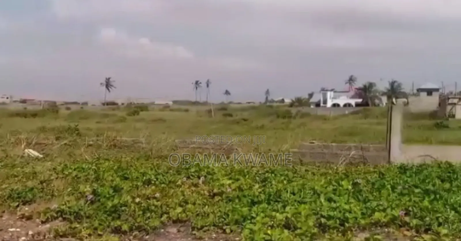 Titled 3 Acres of Beachfront Land for Sale at Prampram