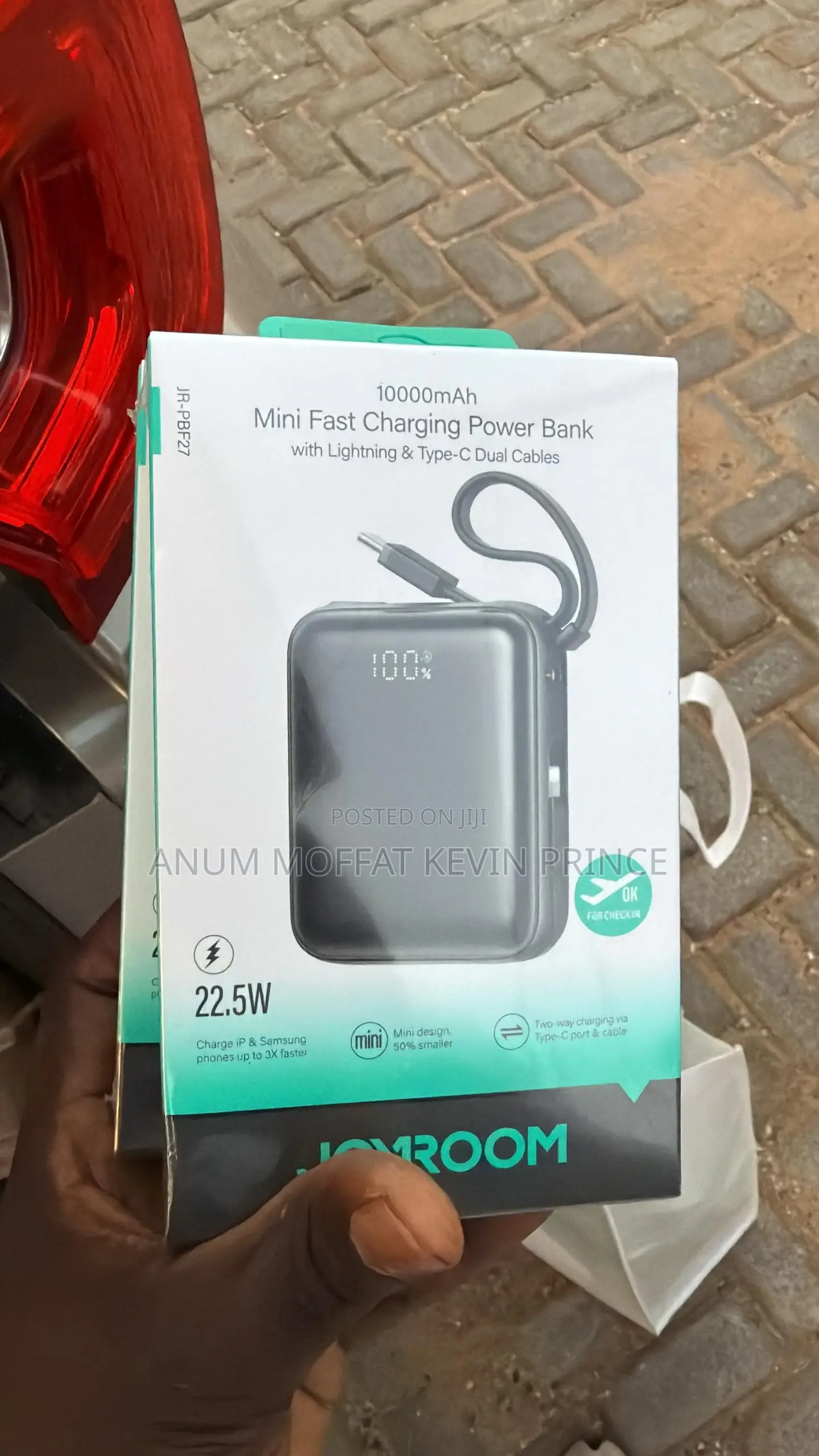 10000mah Mini Fast Charging Power Bank