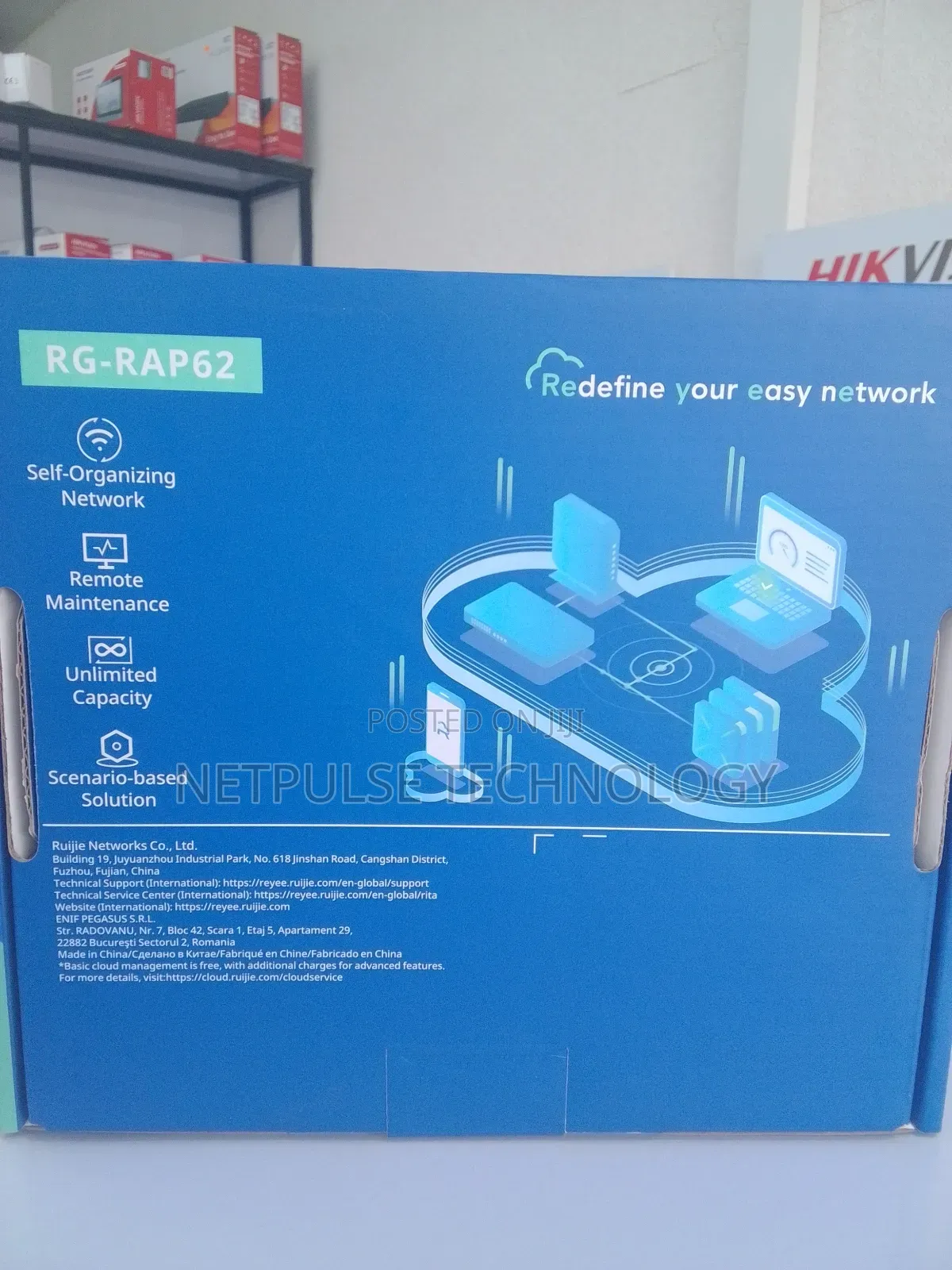 Ruijie Ax1800 Dual-Band Gigabit Ceiling Mount Access Point