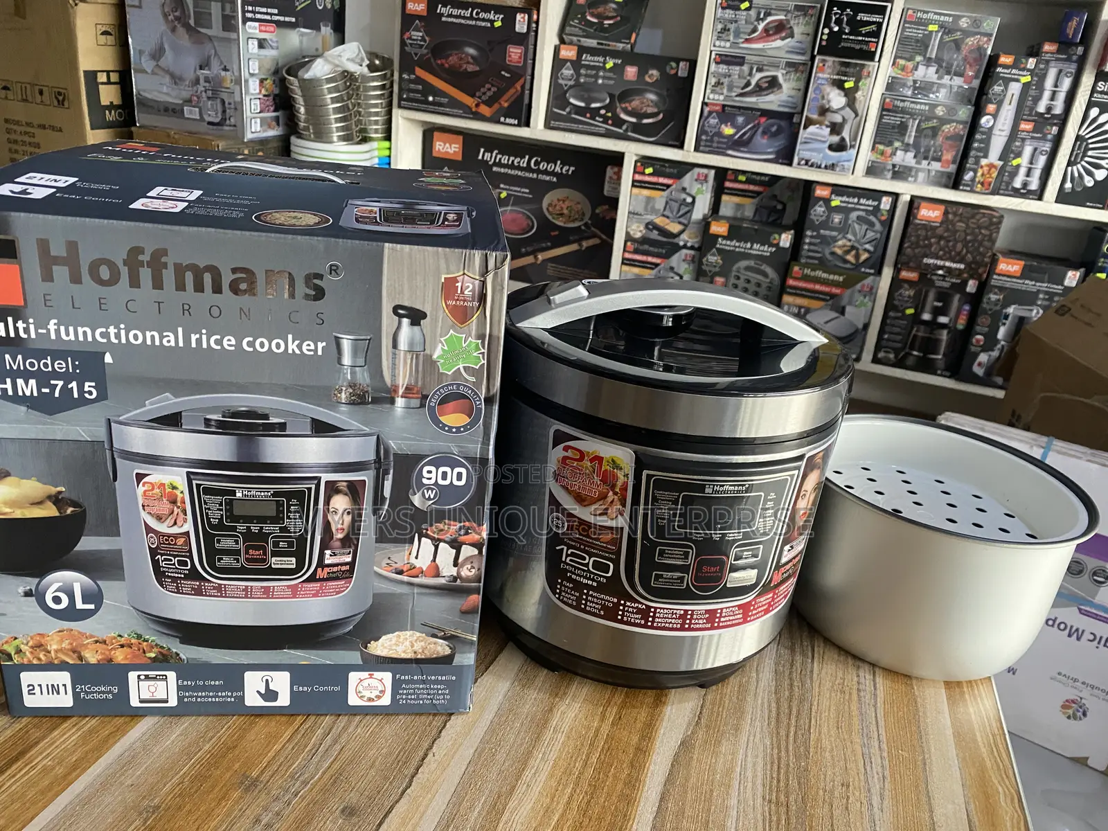 Flexible Lifestyle Fit Hoffman 6l Rice Cooker
