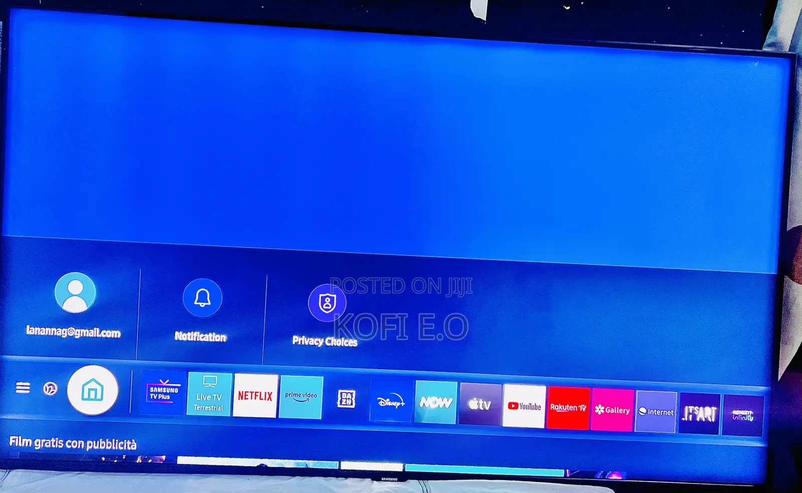 Samsung Qled 50inch Air Slime Smart Uhd Digital Satellite 2022 Tv