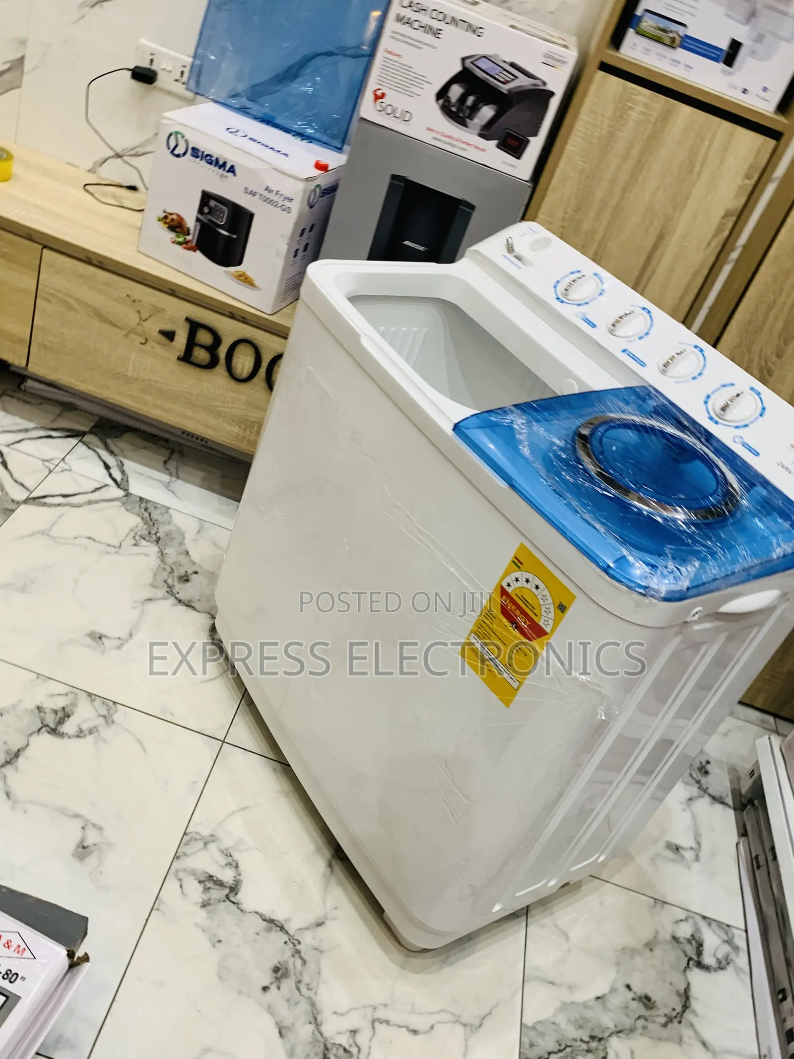 Sleek White Twintub Zara-11tw Zara Washing Machine 11kg Semi Automati