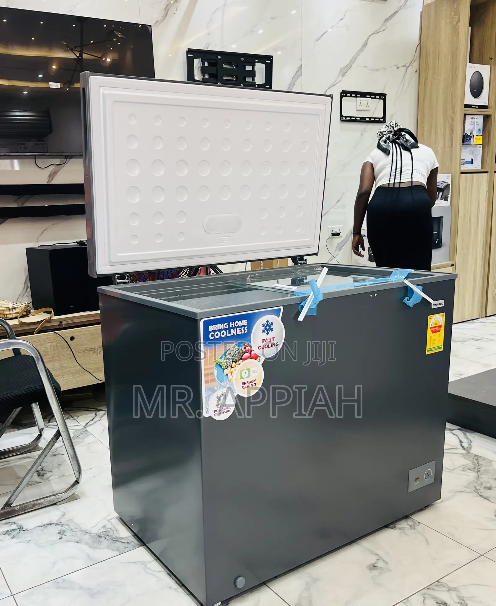 Get Affordable Nasco-Nas300 Single Door Chest Freezer(250l)