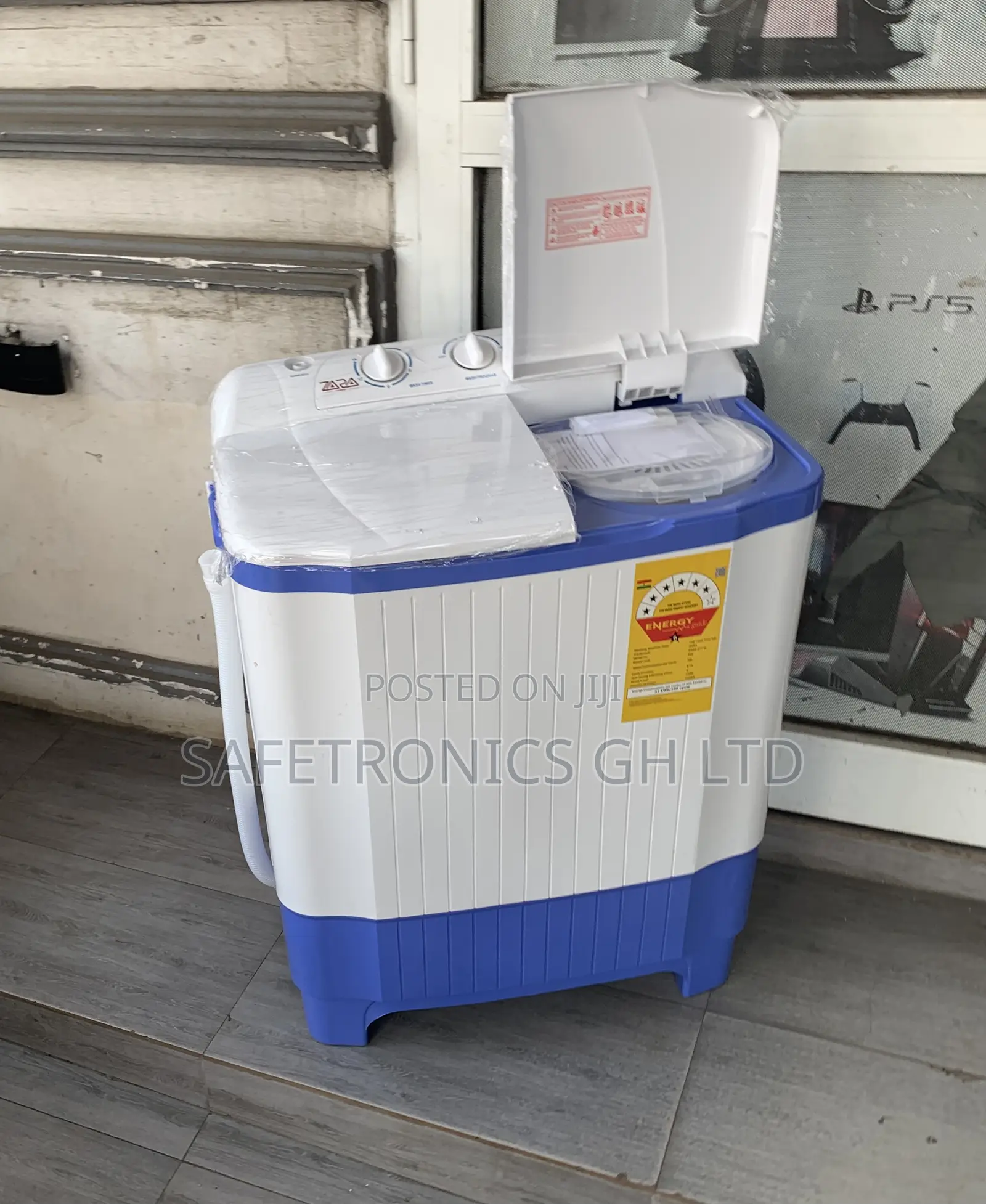 Super Best Toplod Semiautomatic Zara-70wt Electric White 7kg Washer