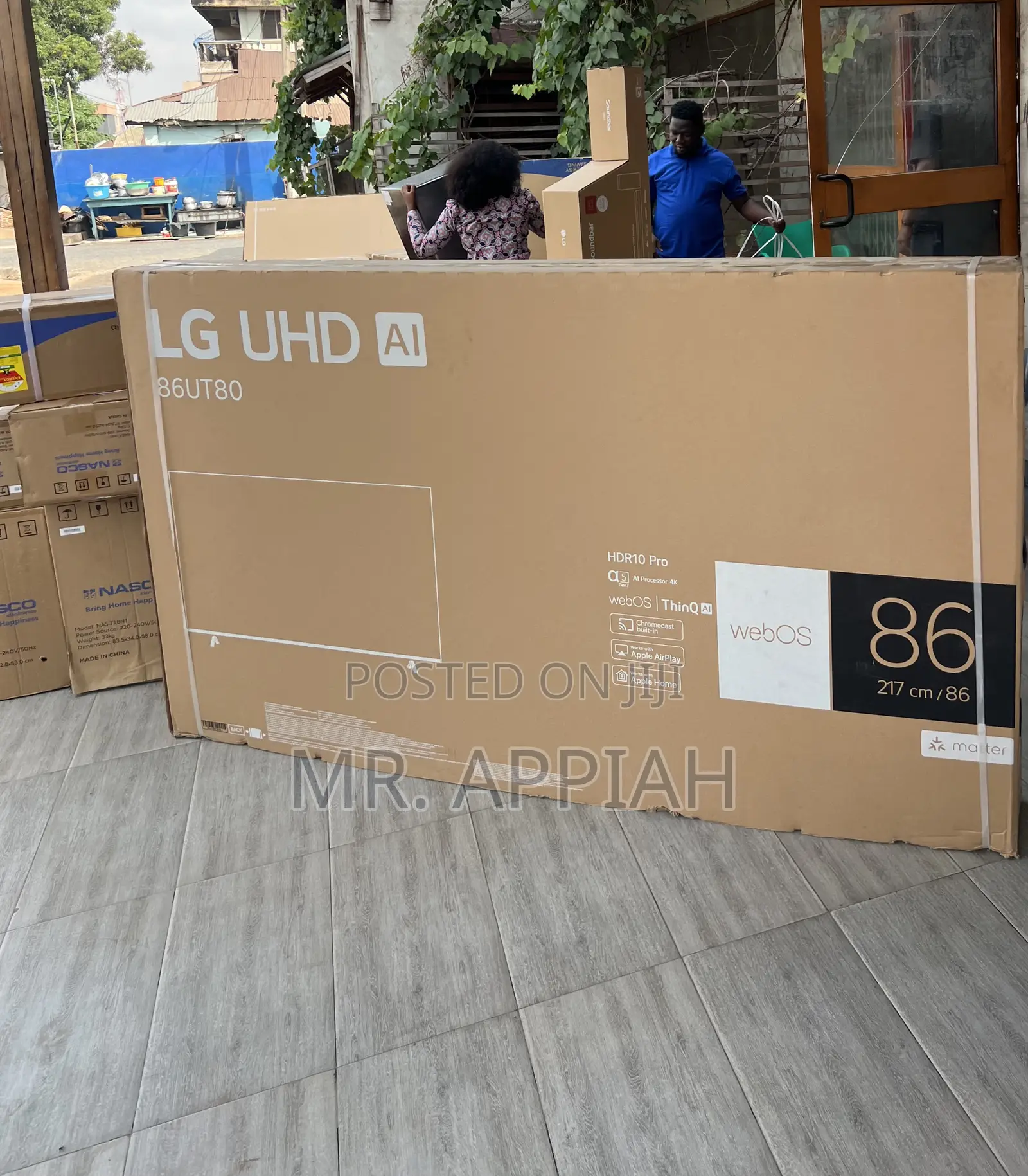 Fresh in Box Lg 86ut80006r 86” Smart Satellite Uhd Tv(2024 Model)