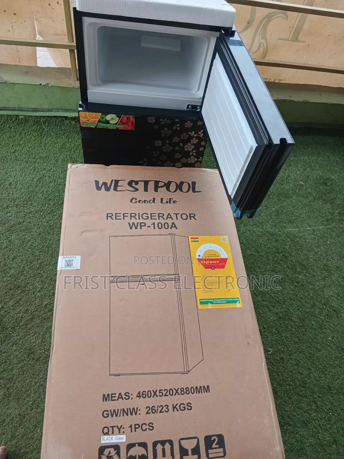 Xclusive Westpool Top Freezer Refrigerator 80l