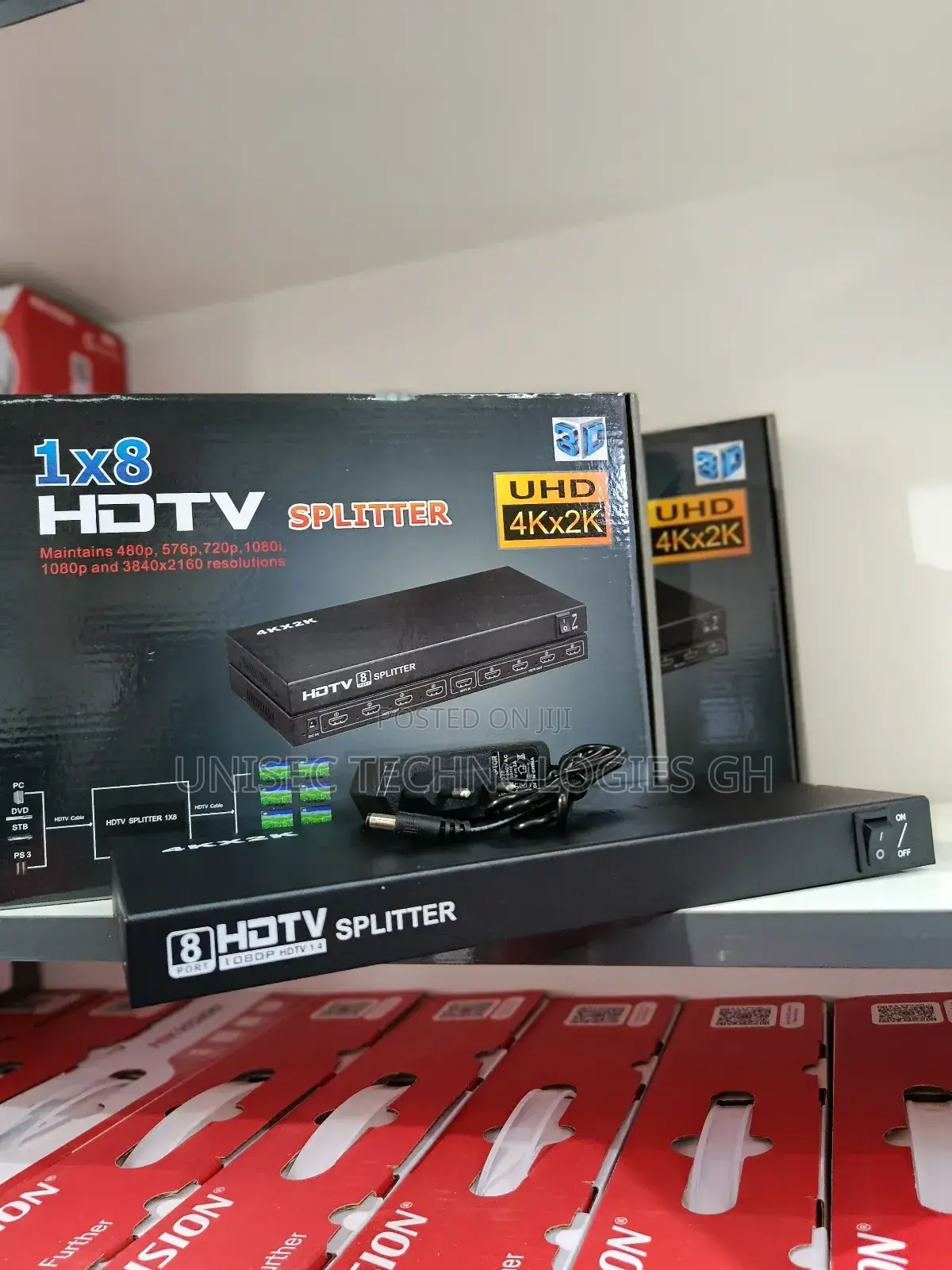 1×8 HDTV Hdmi Splitter