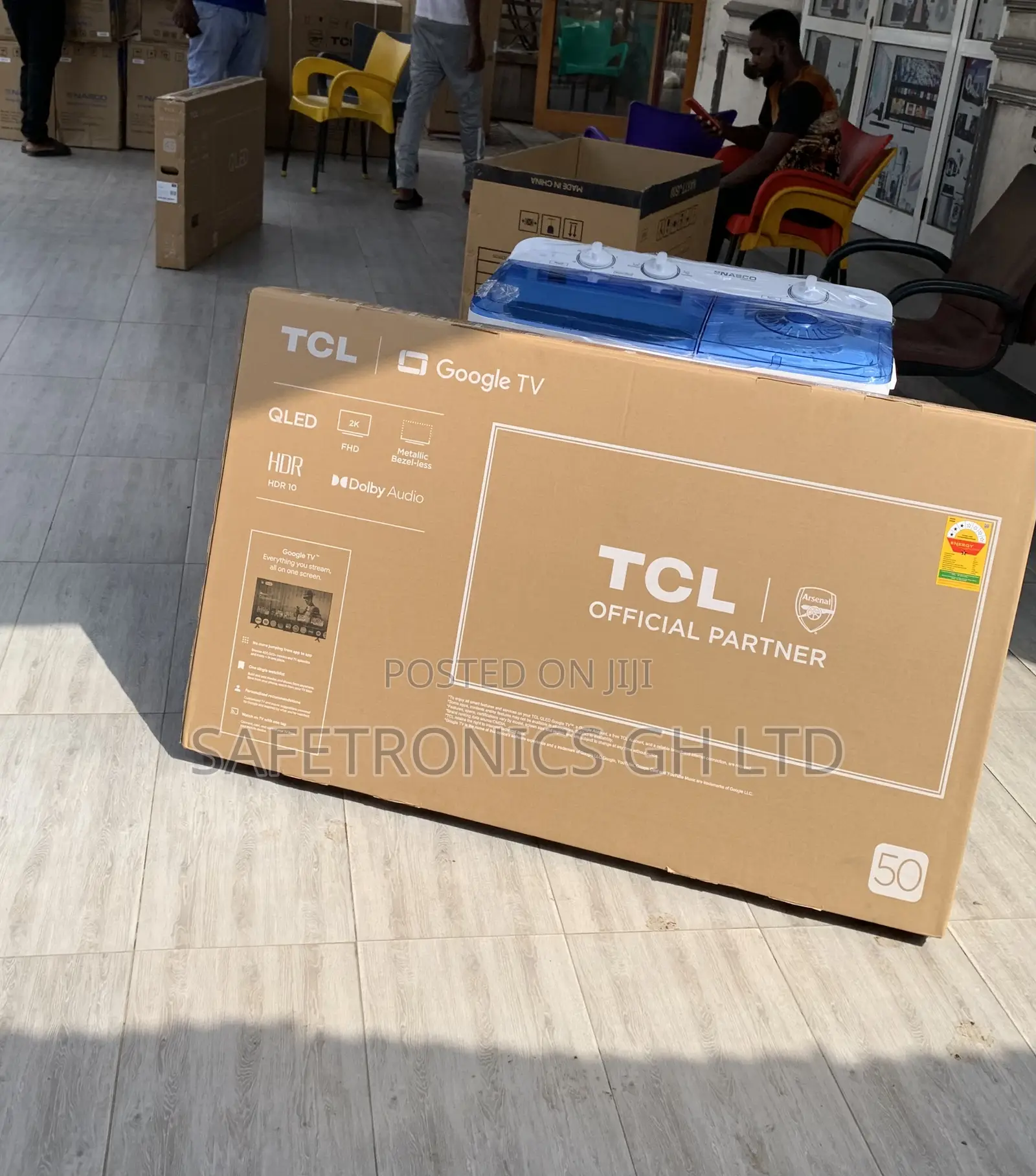 Choose FHD Satellite Smart TCL 50s5k Qled 50 Inch Android Tv