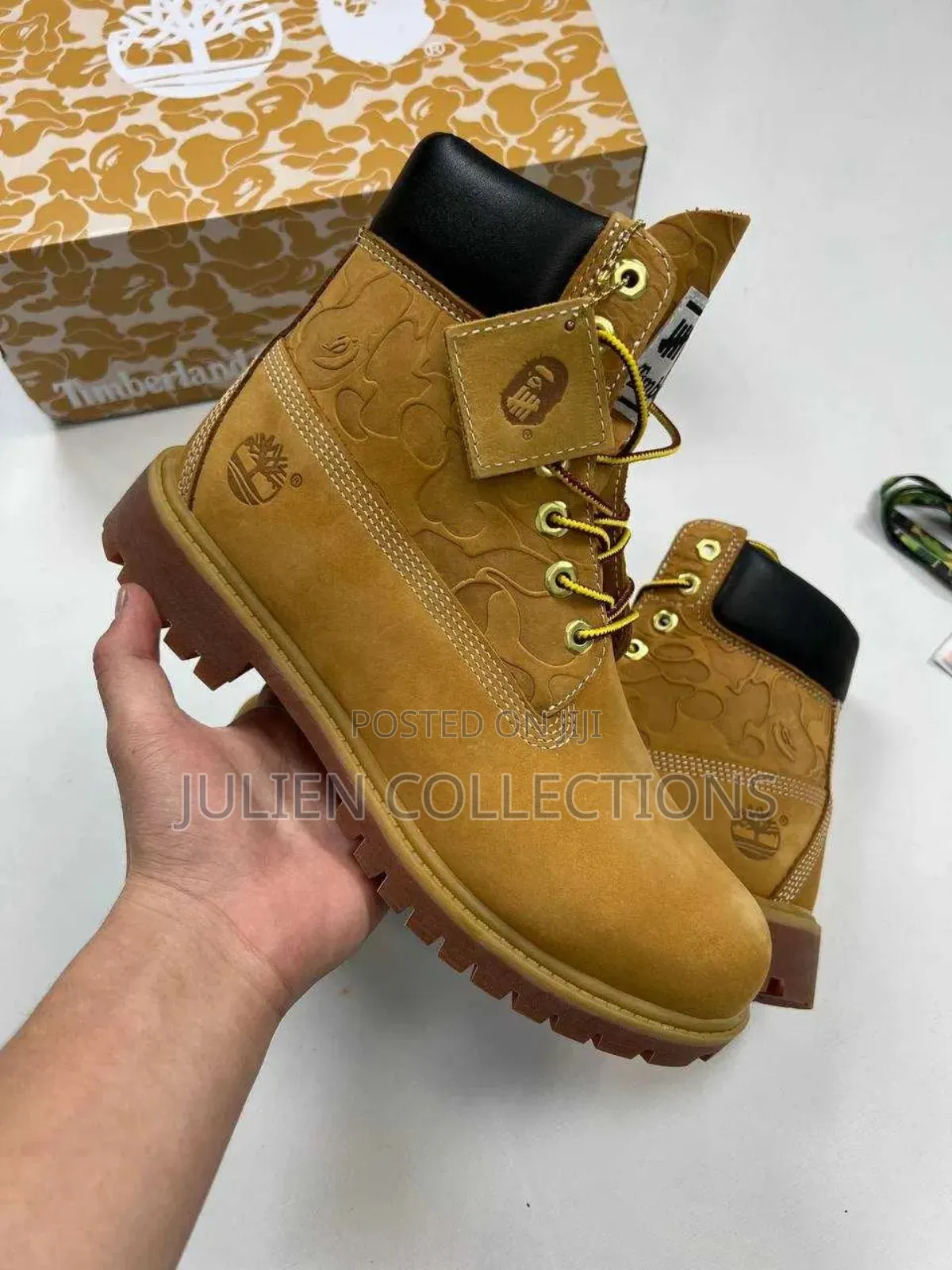 Timberland Boots Bape Brown