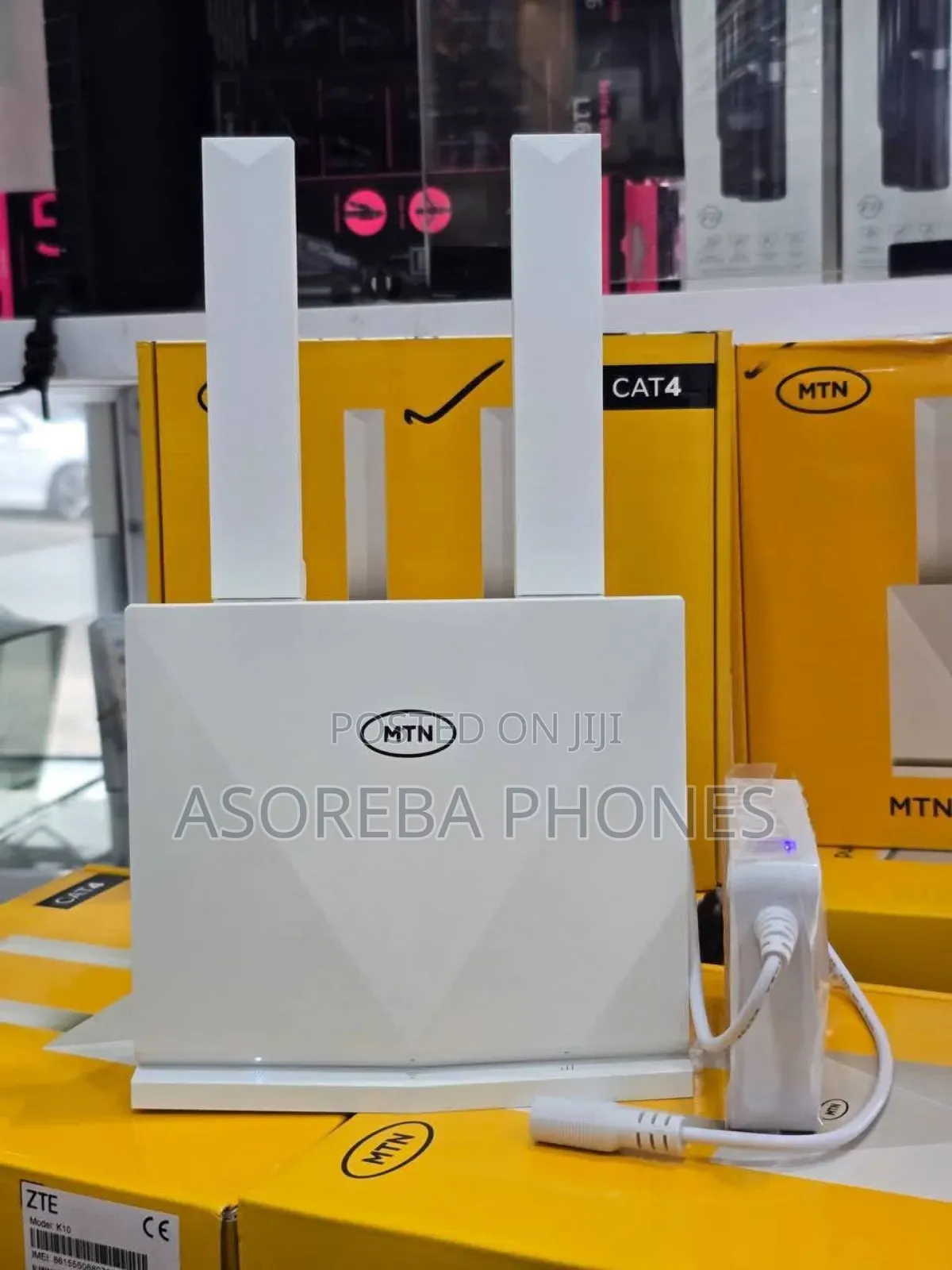 Cat4 Universal Turbonet Router With Free Power Bank K10