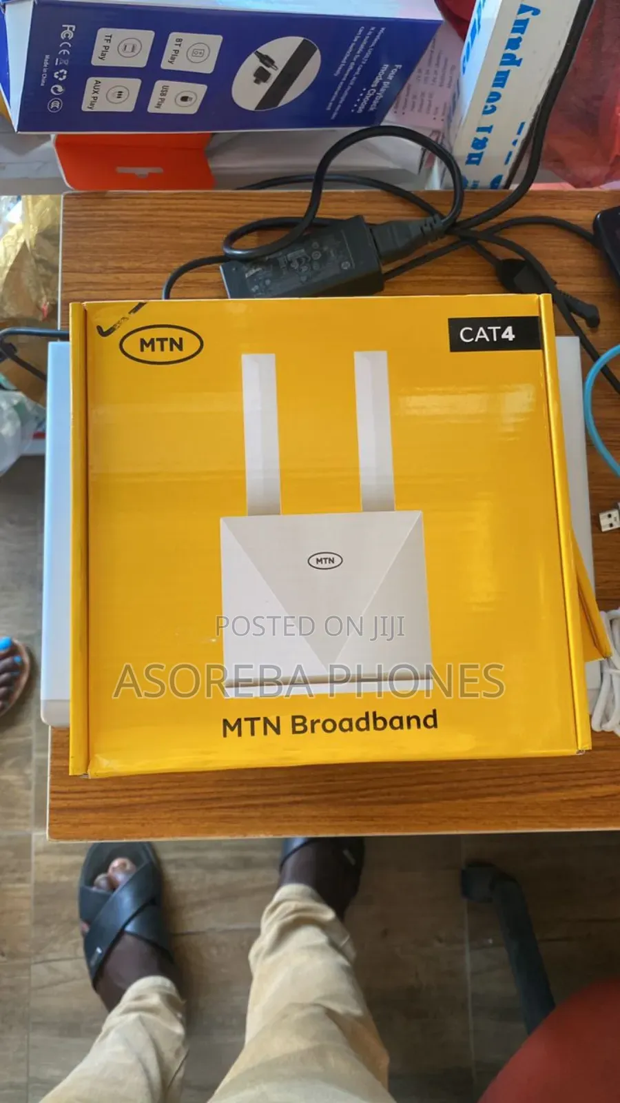 Cat4 Universal Turbonet Router With Free Power Bank