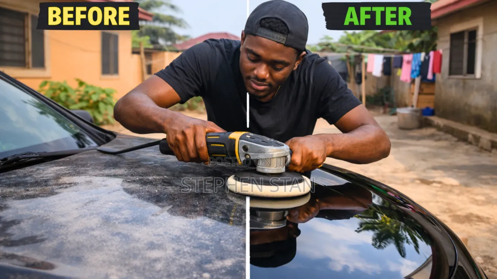 Professional Home Car Waxing Polishing Restore Your Car’S Shine