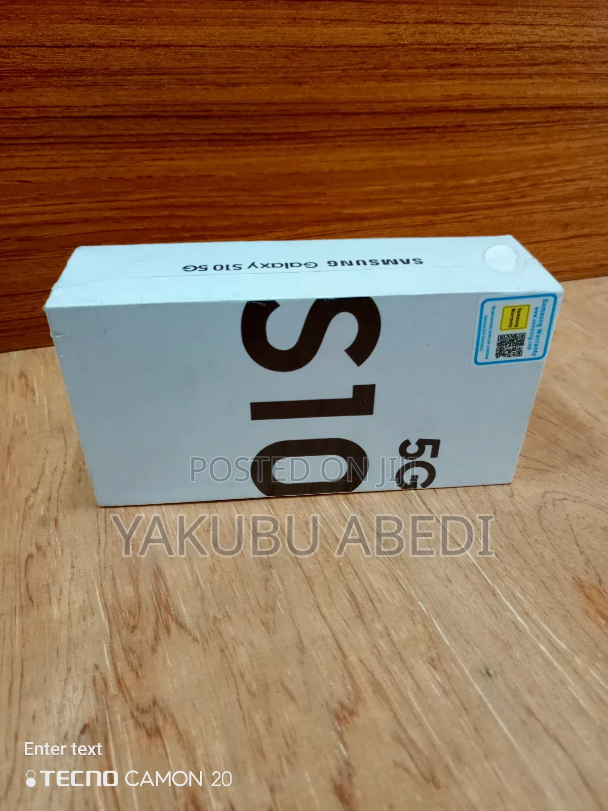 New Samsung Galaxy S10 5G 256 GB Black